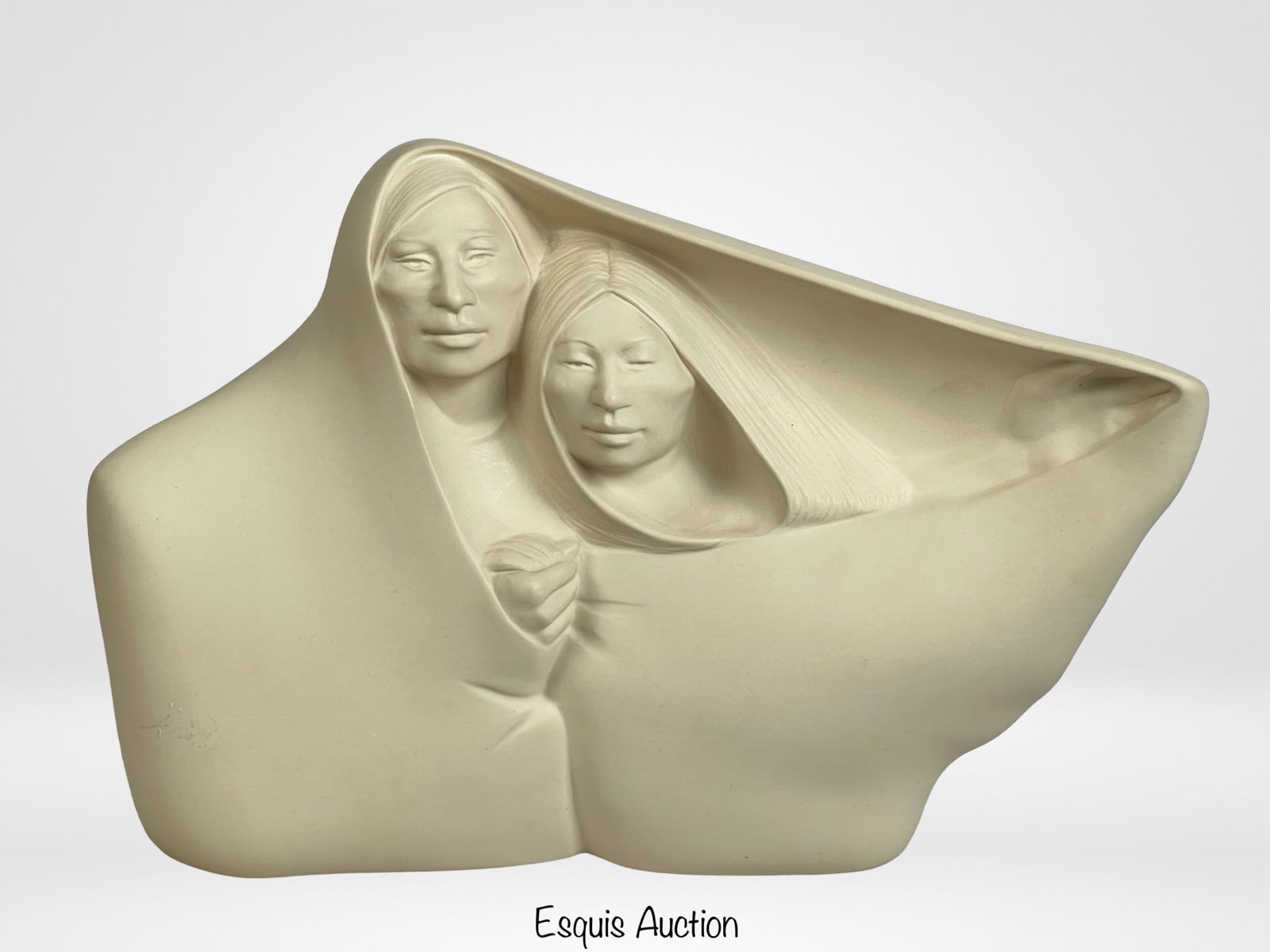 Jean Juhlin Native American Woman & Baby Sculpture (1 of 4)