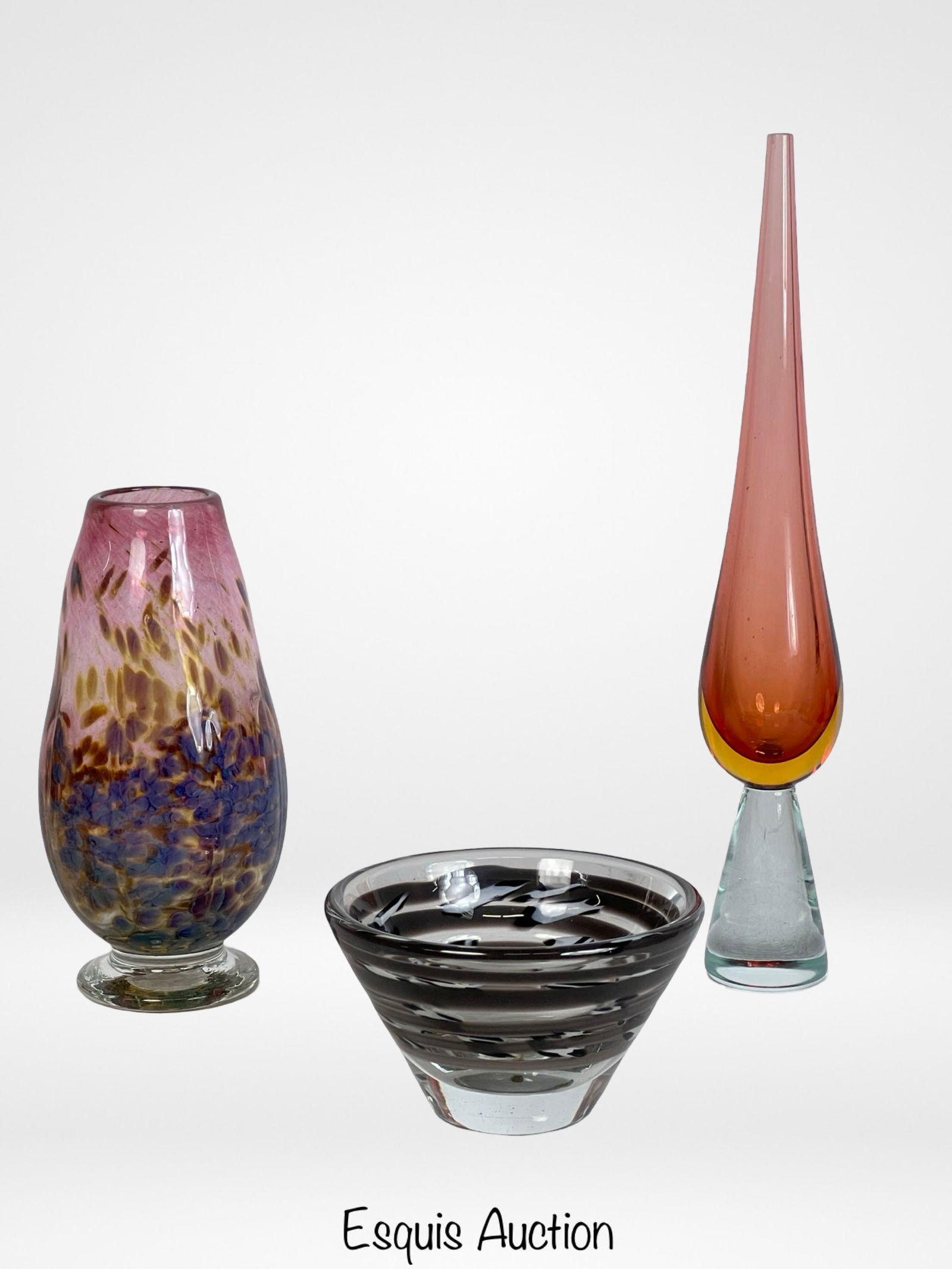 Murano Style Signed Art Glass Collection (1 of 7)