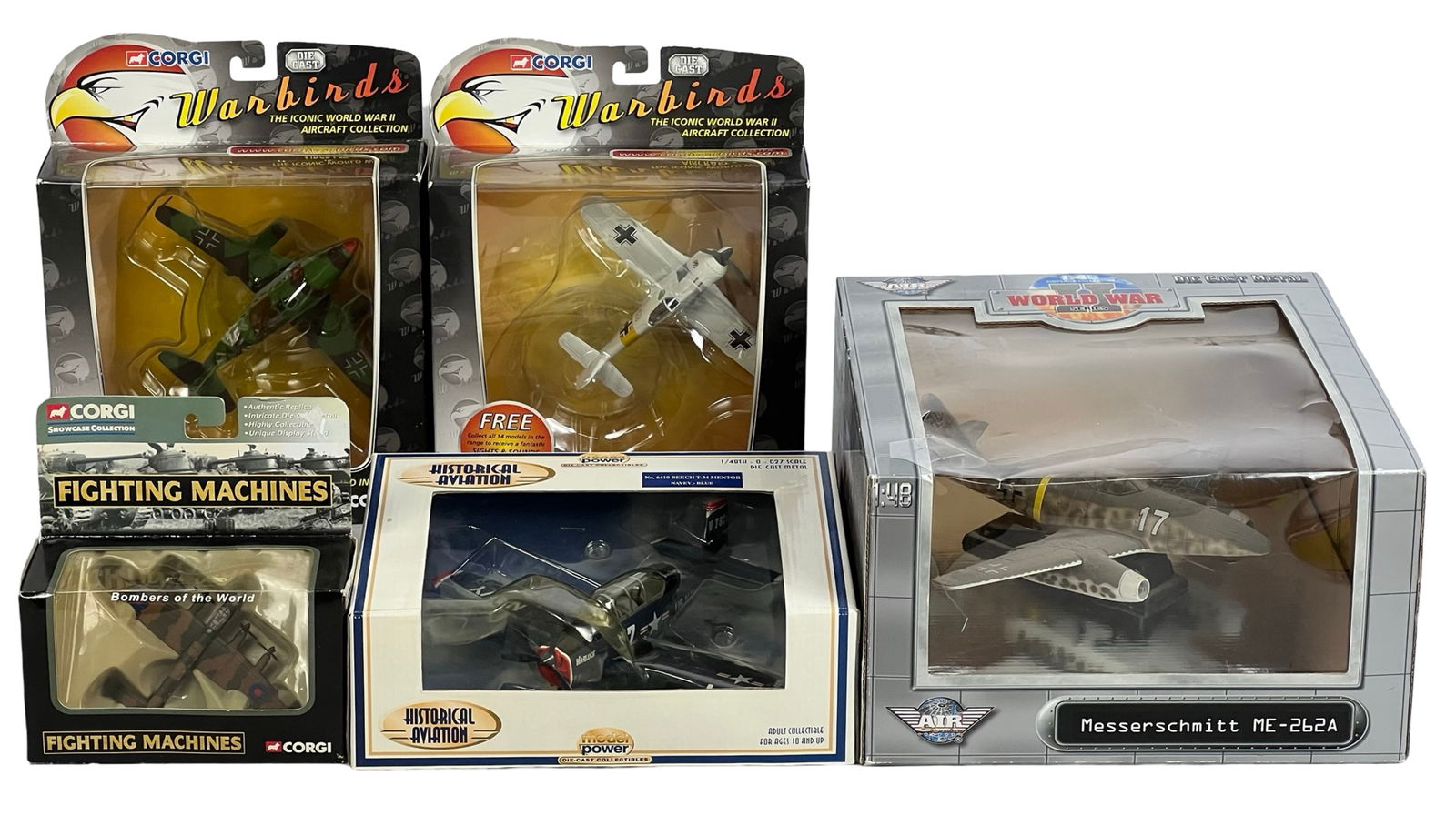 Die-Cast WWII Military Aircraft Models - Corgi, Ai (1 of 3)