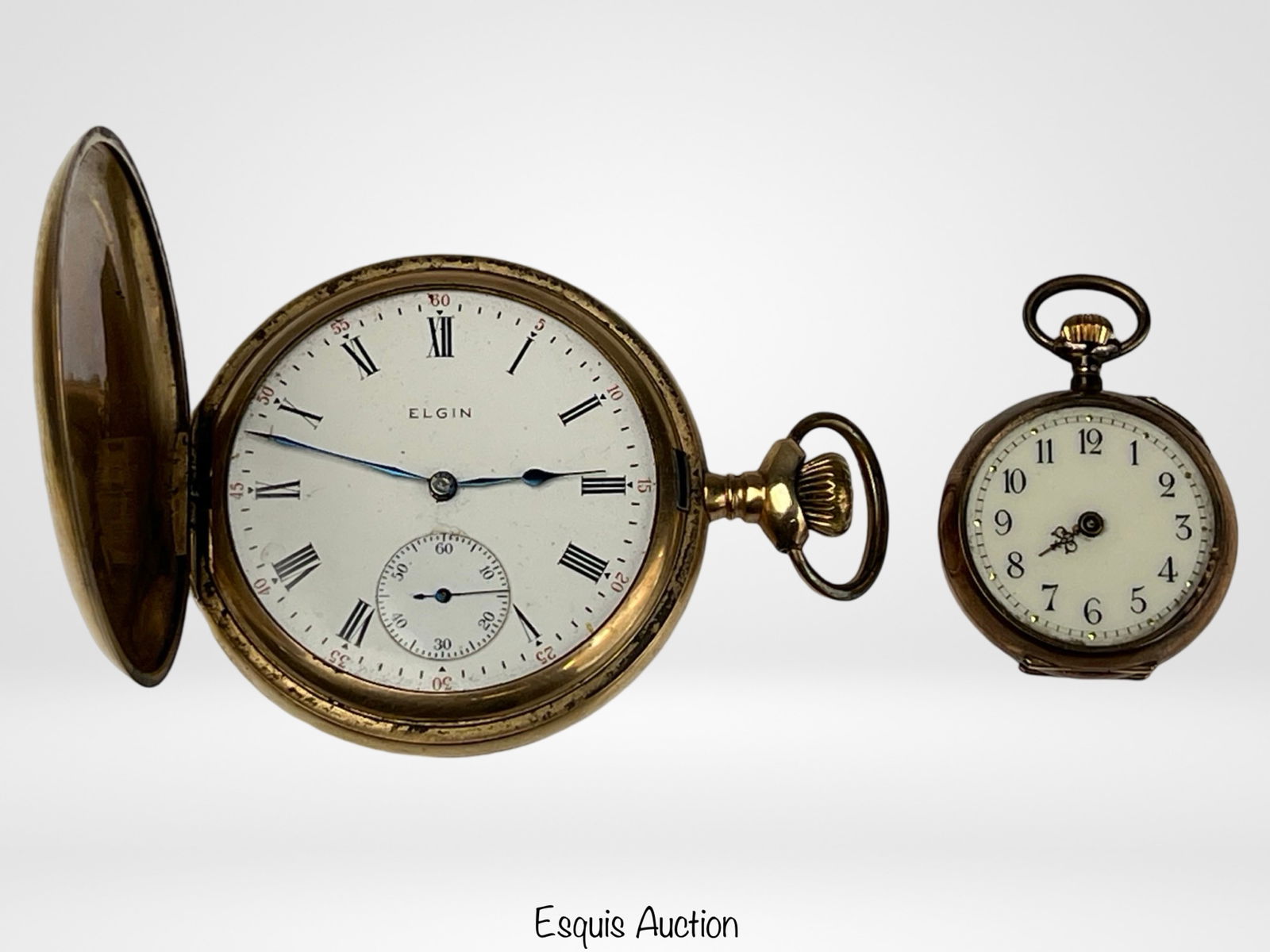 Two Antique Pocket Watches- Elgin (1 of 12)