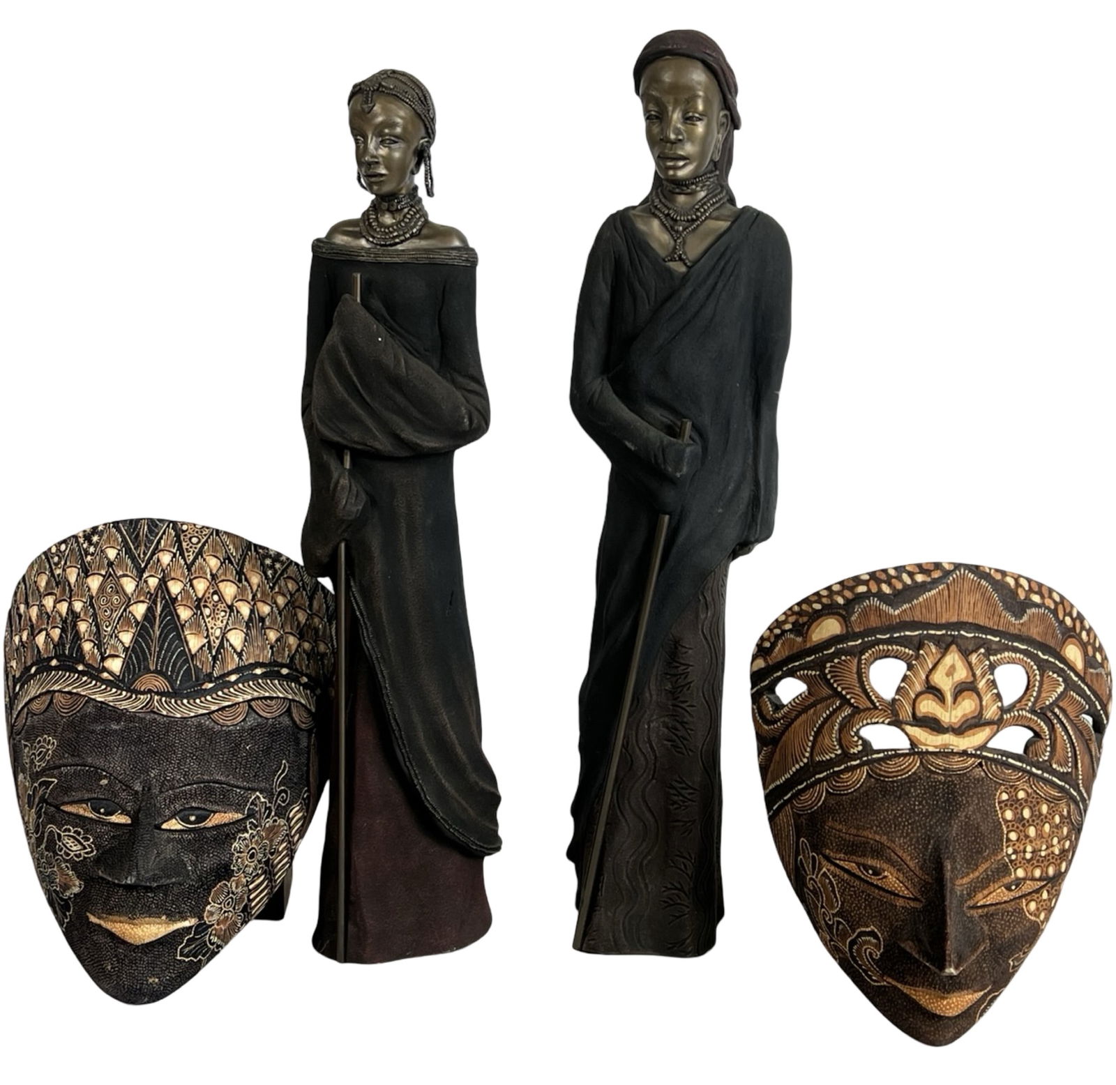 Stacy Bayne LE Maasai Sculptures & Jamaican Masks (1 of 11)