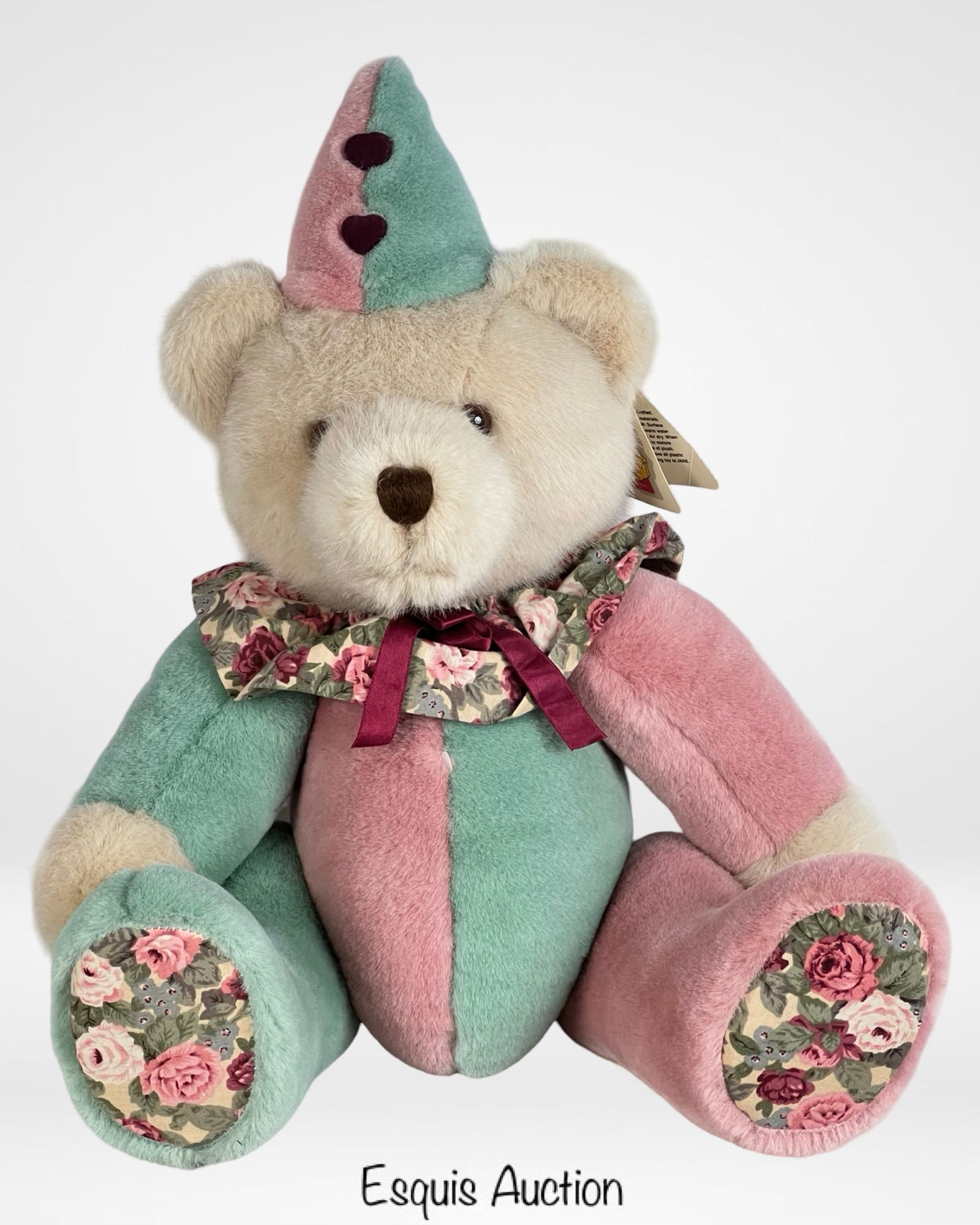 Vintage 22" Dakin Plush Clown Teddy Bear (1 of 4)