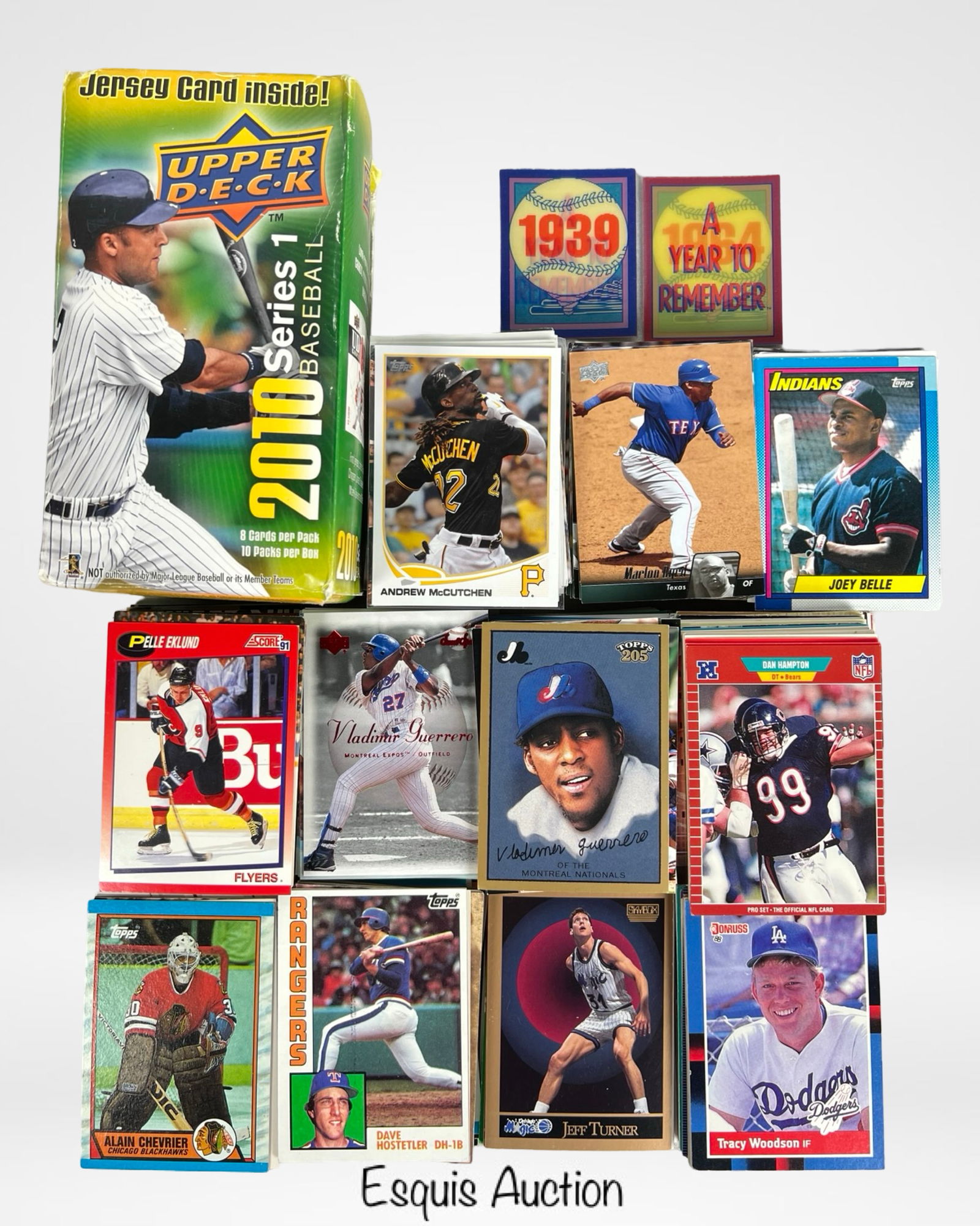 Assortment of Vintage and Modern Sports Cards (1 of 6)