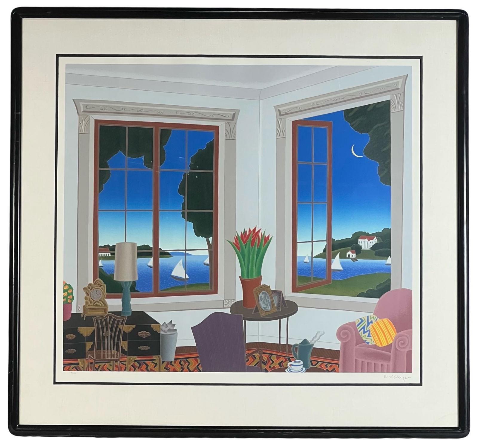 ThomasMcKnight "NorthShore"Signed LE Serigraph (1 of 4)