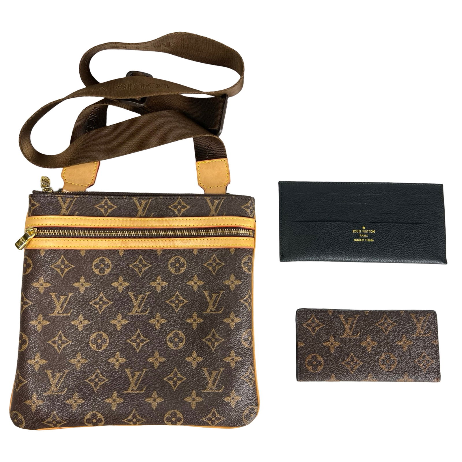 Pochette Bosphore Monogram Canvas Crossbody Bag & (1 of 8)