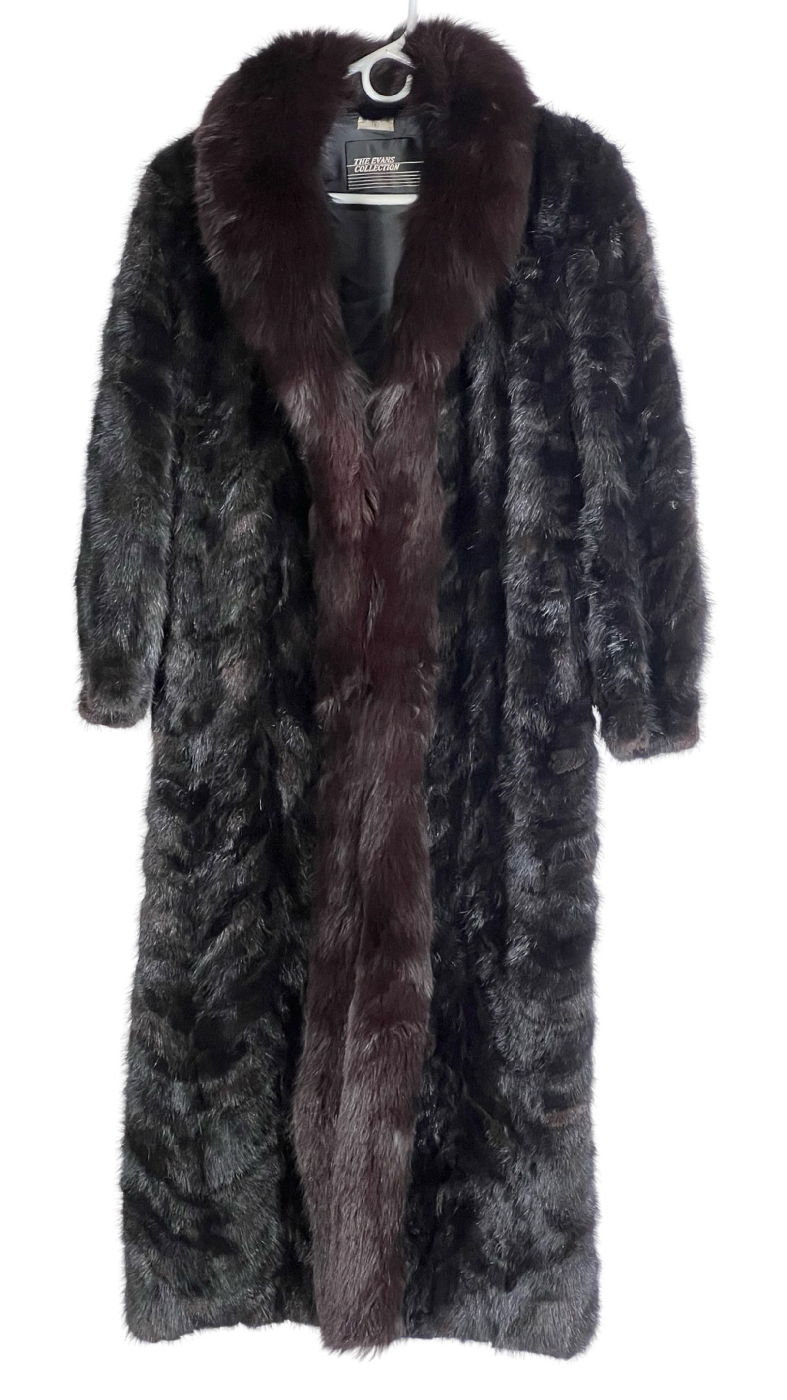 Vintage Ladies Full-Length Mink Fur Coat, Evans (1 of 6)