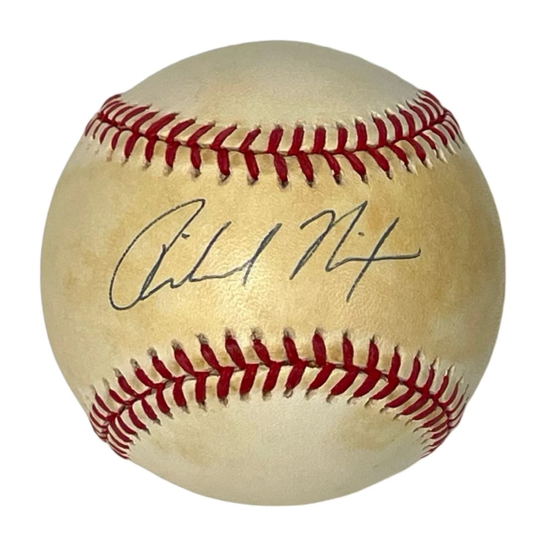 President Richard Nixon Autographed Baseball (1 of 3)