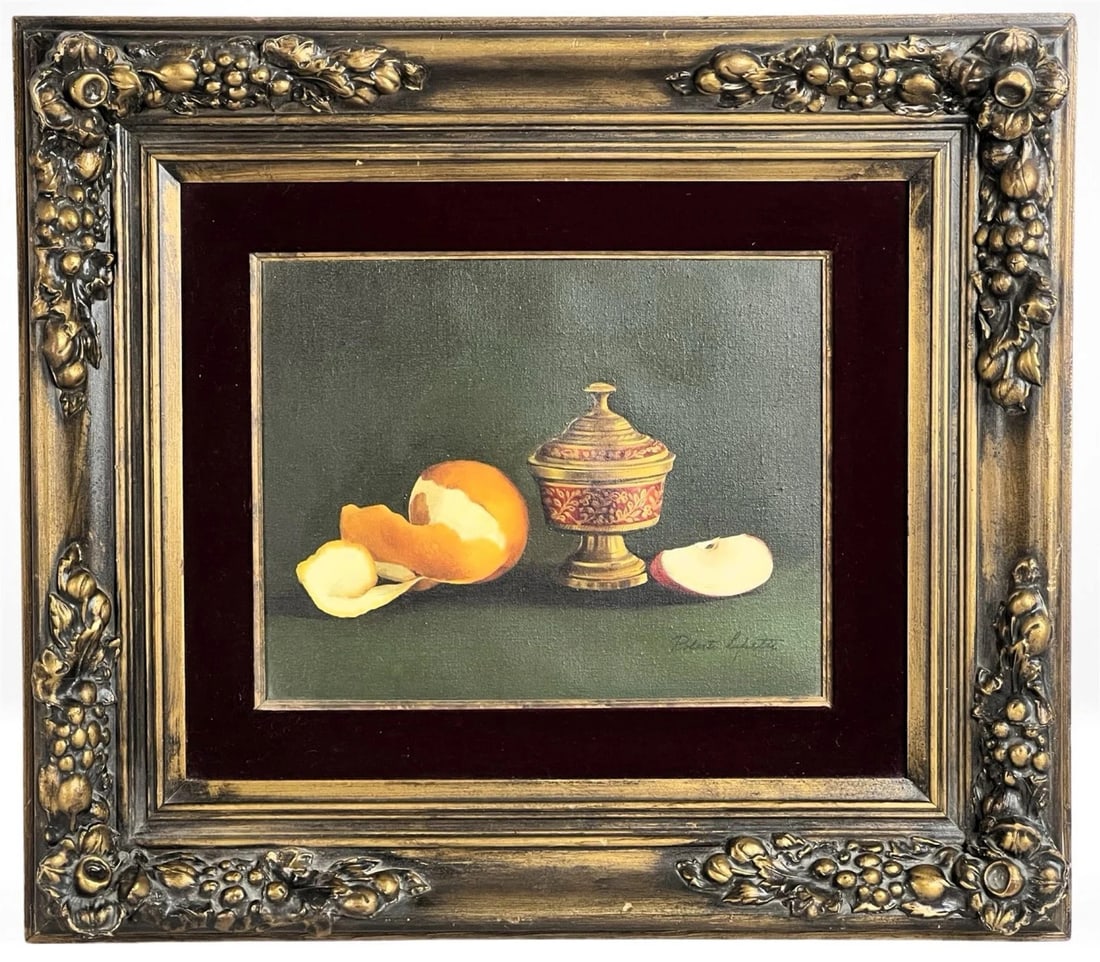 Roberto Lupetti Still Life with Fruit Oil Painting (1 of 3)
