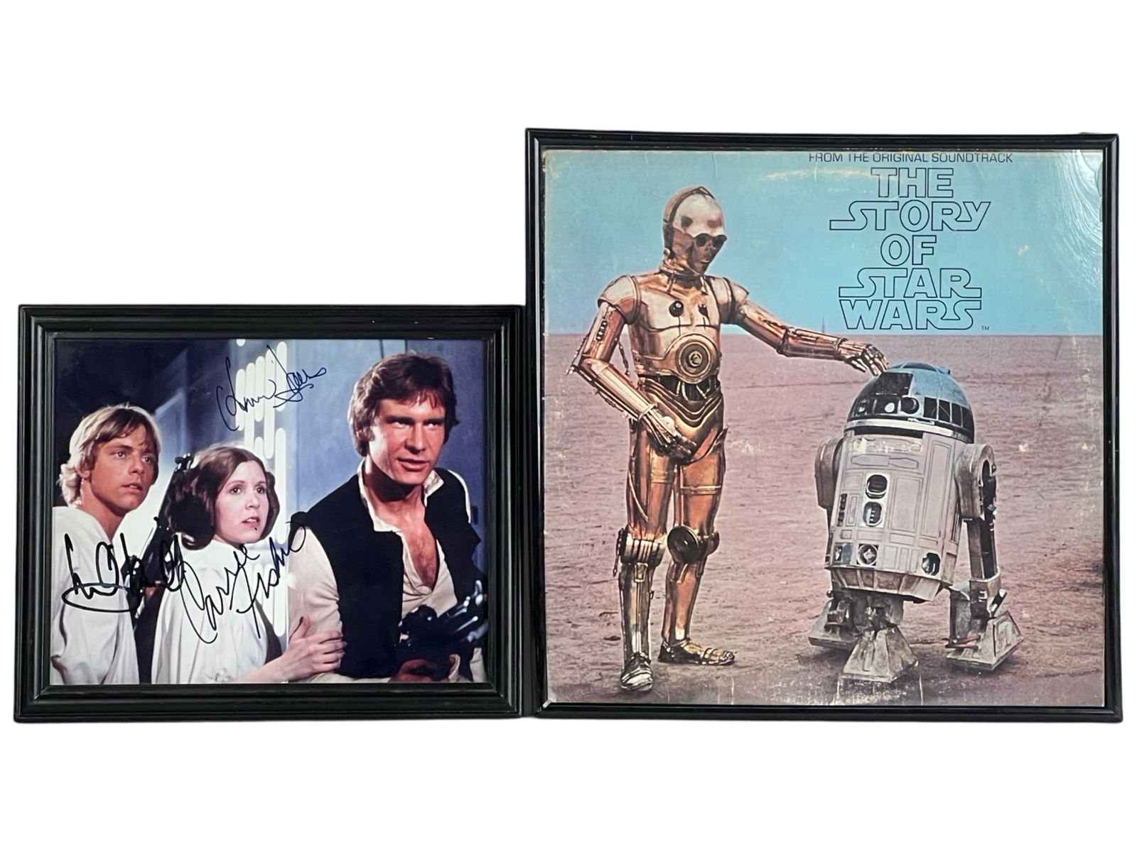Star Wars Cast-Signed Photograph & Soundtrack Albu (1 of 5)