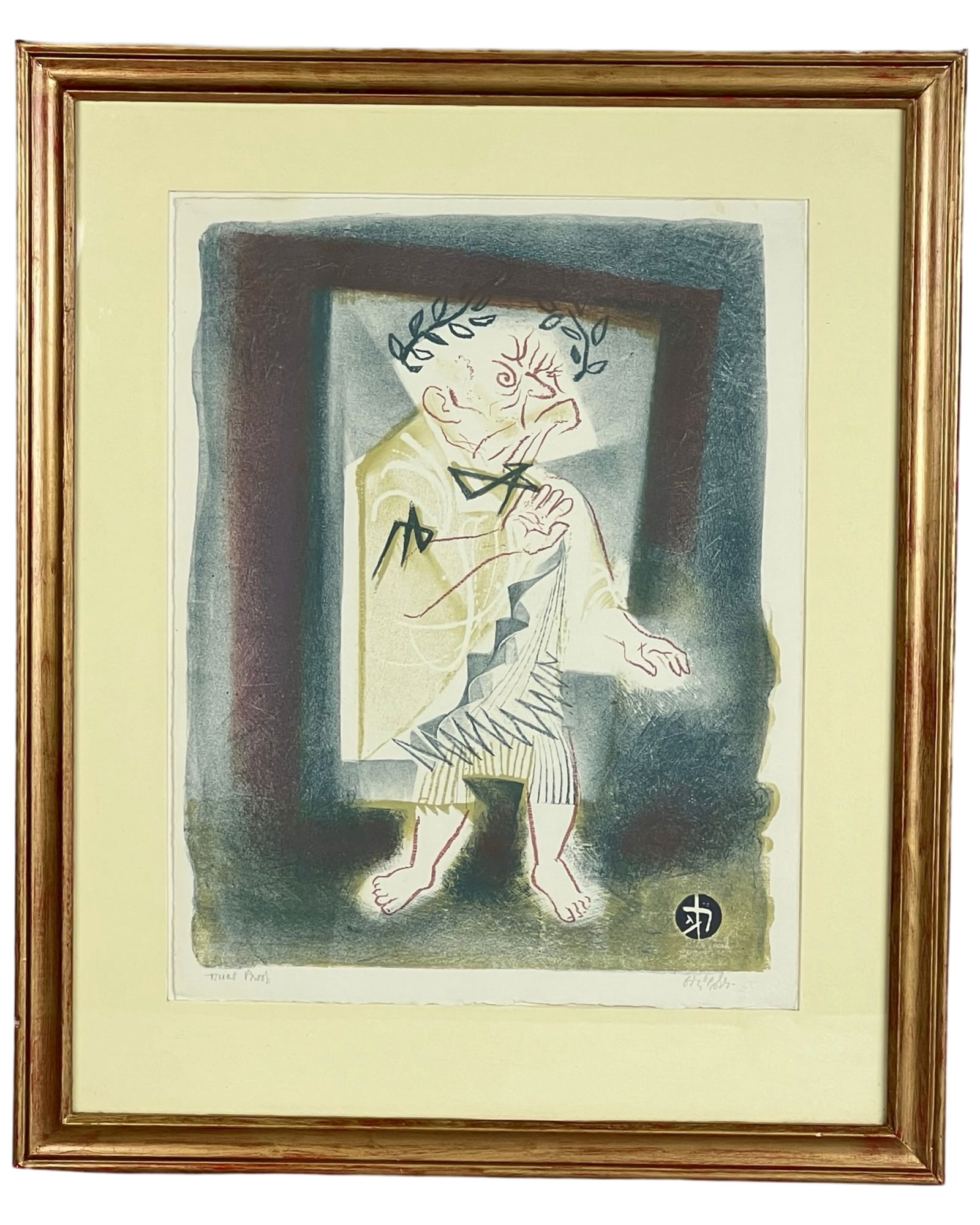 William Gropper LE Trial Proof Signed Lithograph (1 of 4)