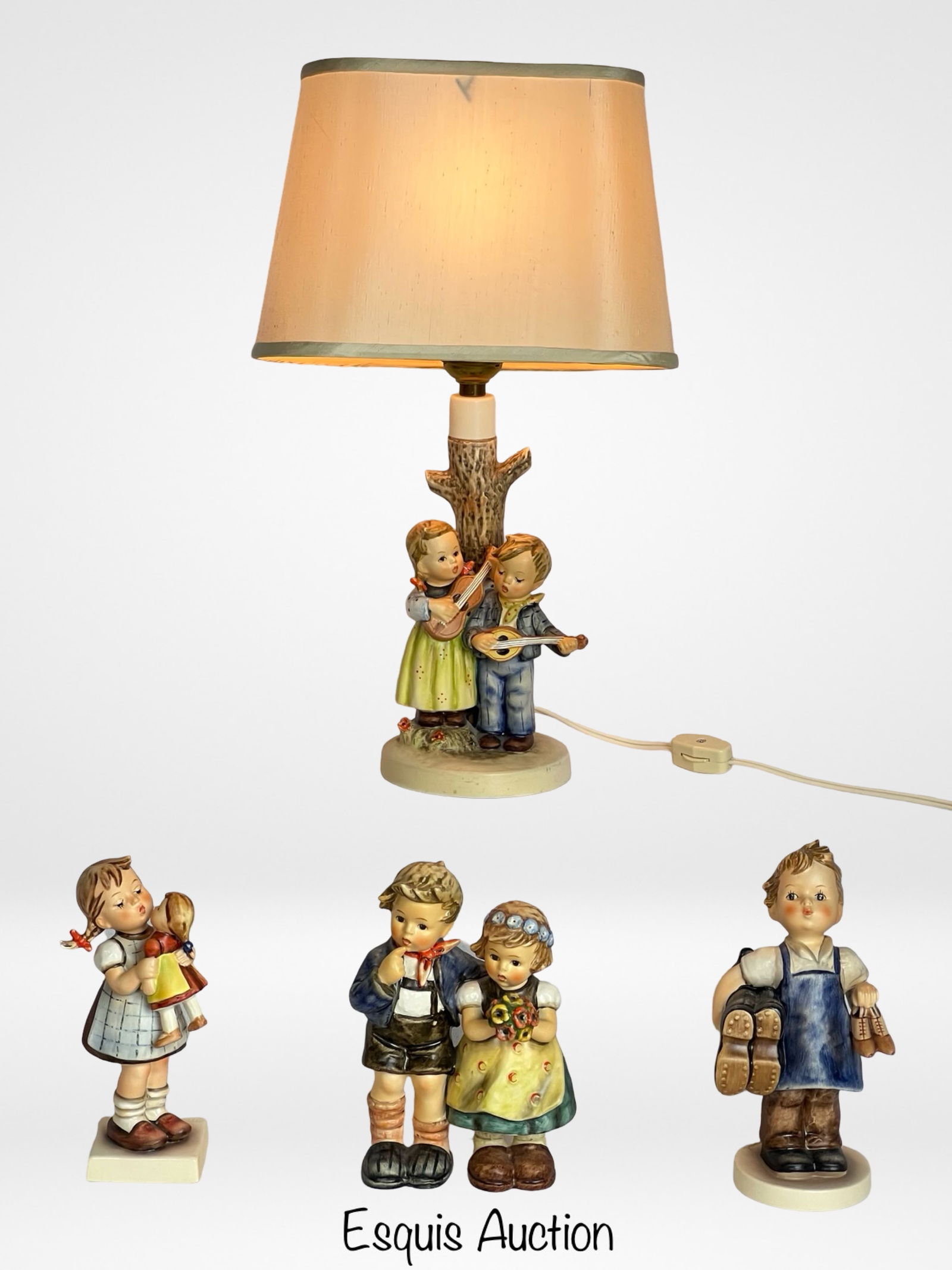 Hummel Goebel Porcelain Figurines & Hummel Lamp (1 of 8)