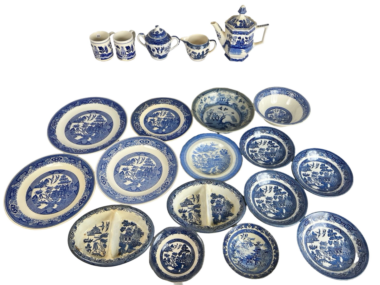 Extensive Collection of Blue Willow China (1 of 9)