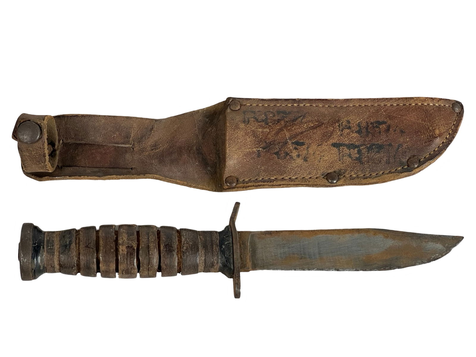 1950s Imperial Pilot Survival Knife & Sheath (1 of 5)