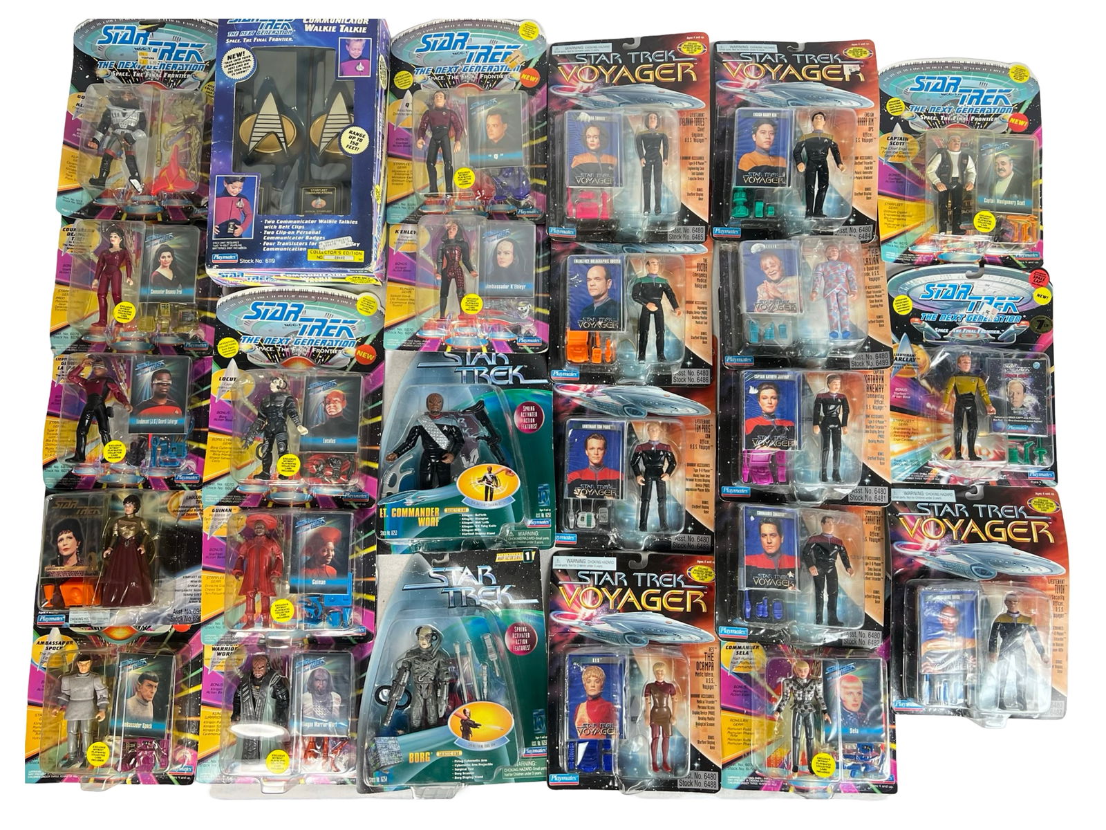 Collection of Vintage Star Trek Action Figures (1 of 6)