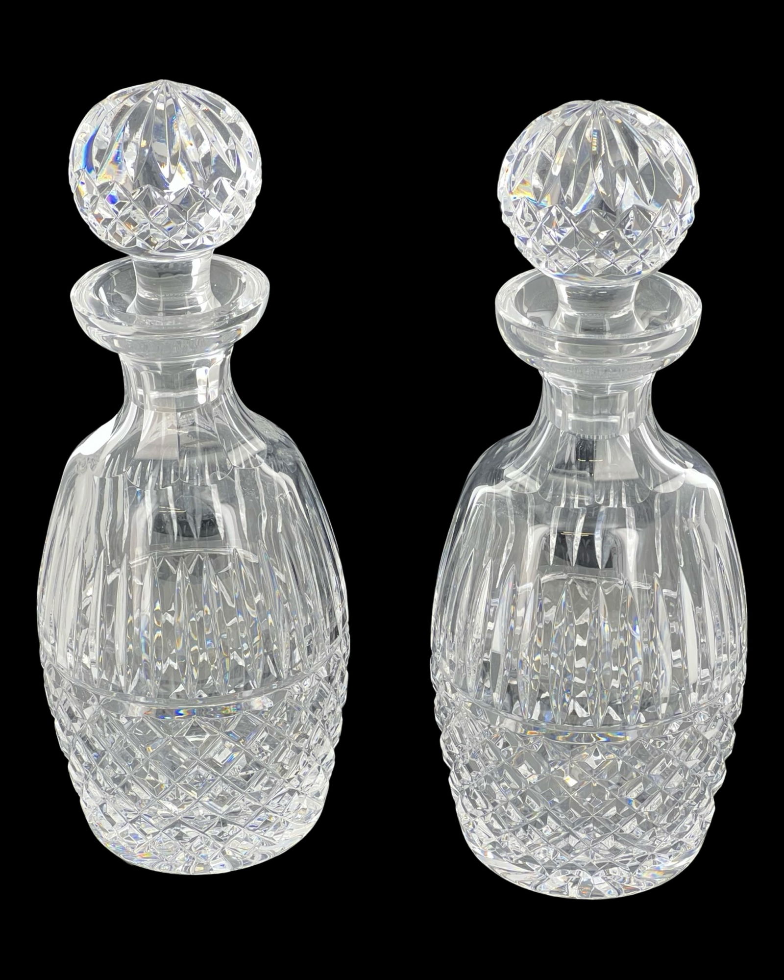 Pair of Waterford Crystal Maeve Whiskey Decanters (1 of 4)