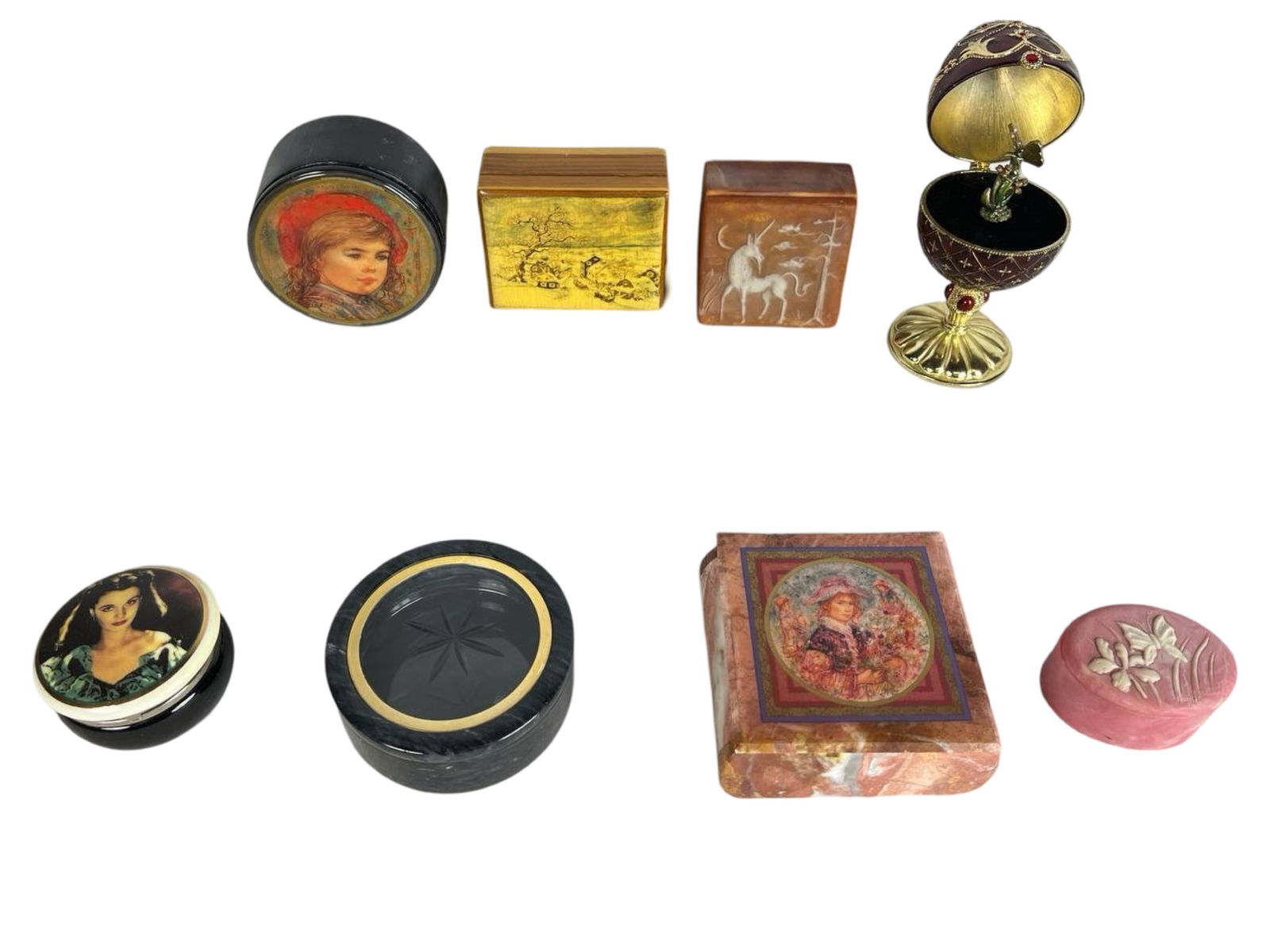 Decorative Trinket & Keepsake Boxes w/ Faberge Sty (1 of 20)