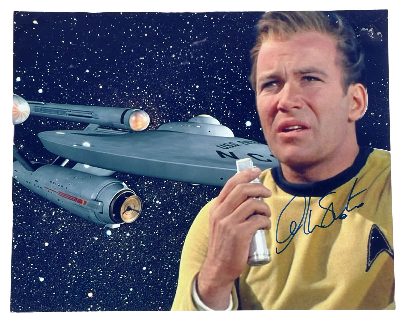 William Shatner Autographed Star Trek Photograph (1 of 3)