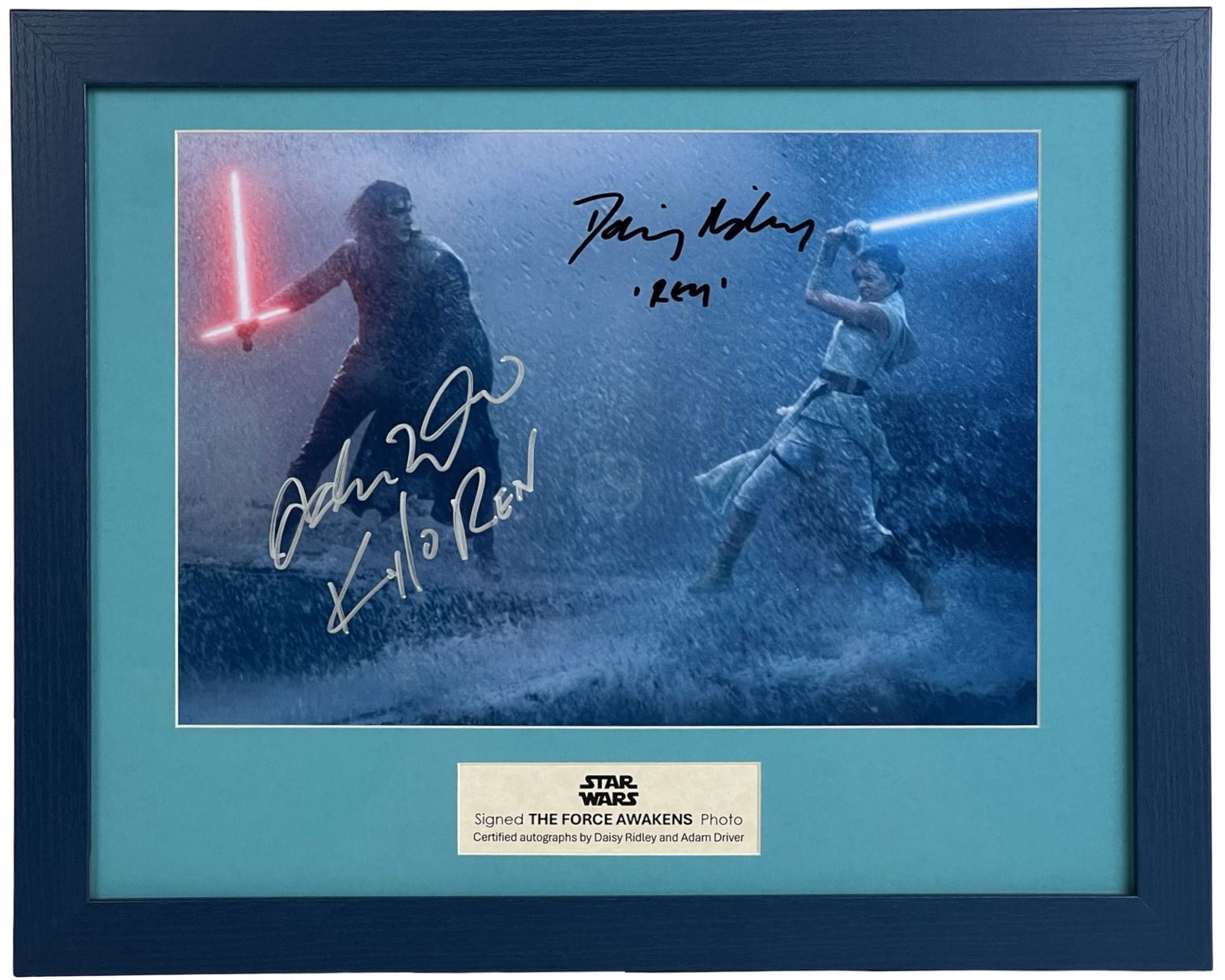 Star Wars: The Force Awakens Dual-Signed Photo (1 of 4)