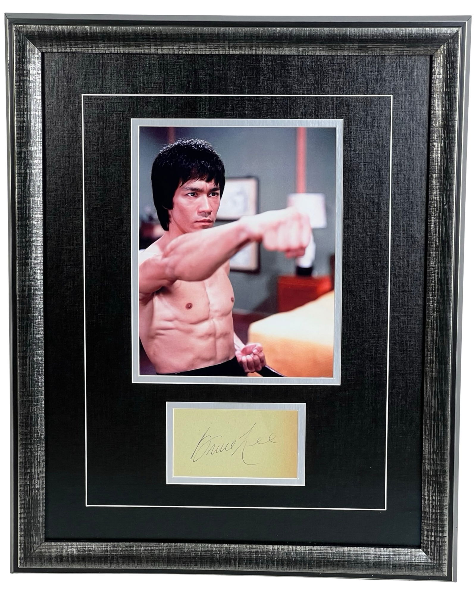 Bruce Lee Signature/ Autograph Photo Display (1 of 3)