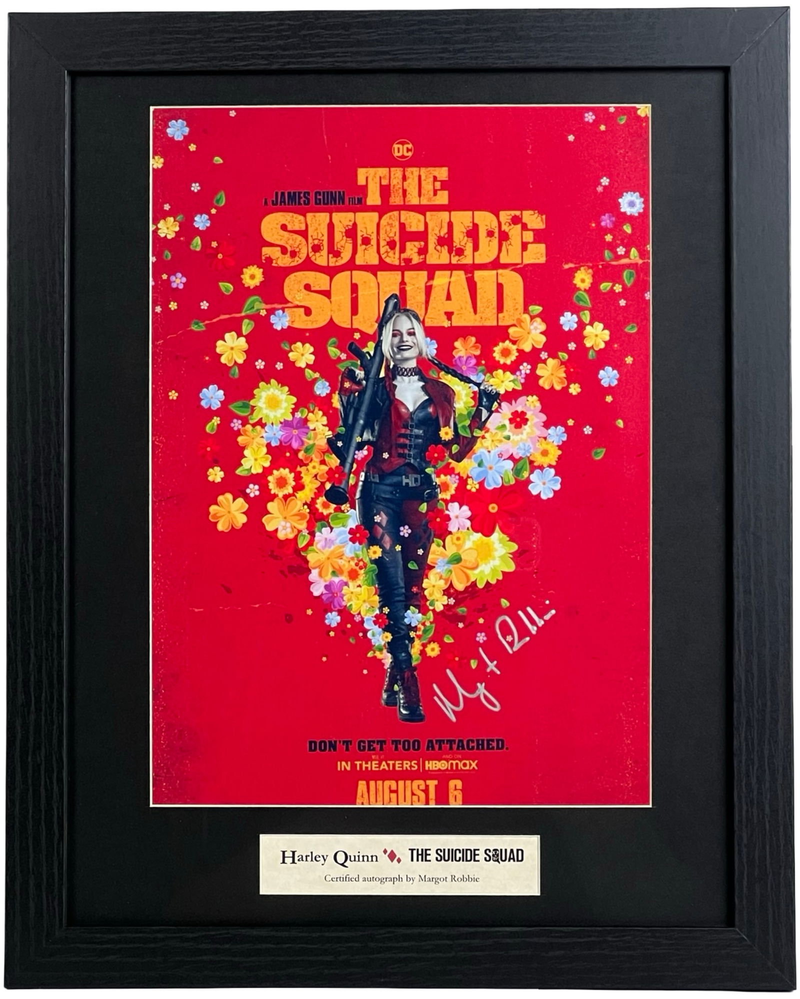 Margot Robbie Signed The Suicide Squad Photograph (1 of 3)