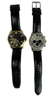 Men's Designer Wrist Watches- Hilfiger & Kors: Men's Designer Wrist Watches- Hilfiger & Michael Kors. Both are in good working condition.