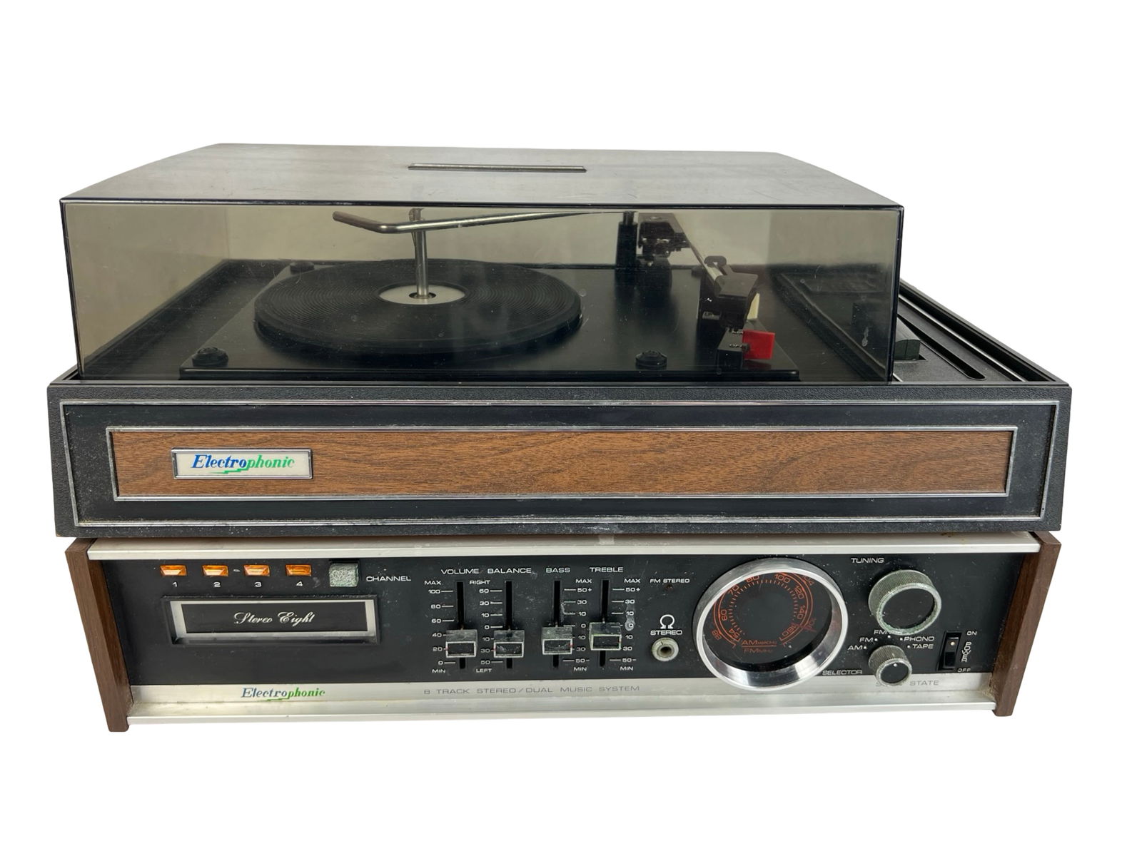 Electrophonic Stereo System-  Turntable, 8-Track (1 of 5)