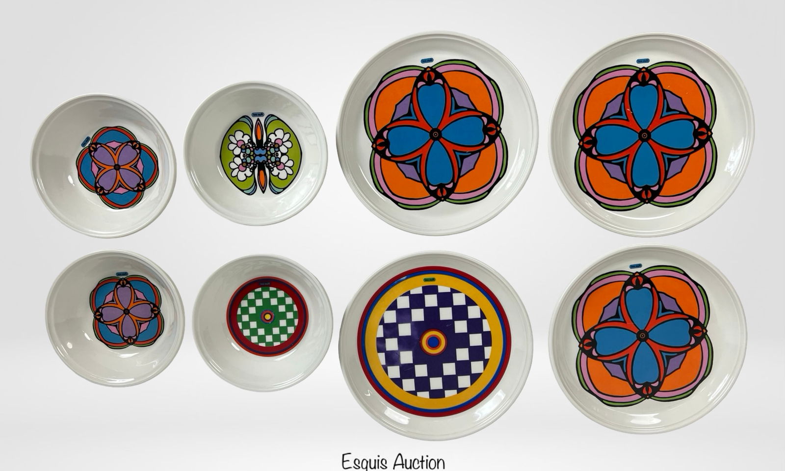 Peter Max-  Iroquois China Pop Art Plates & Bowls (1 of 5)