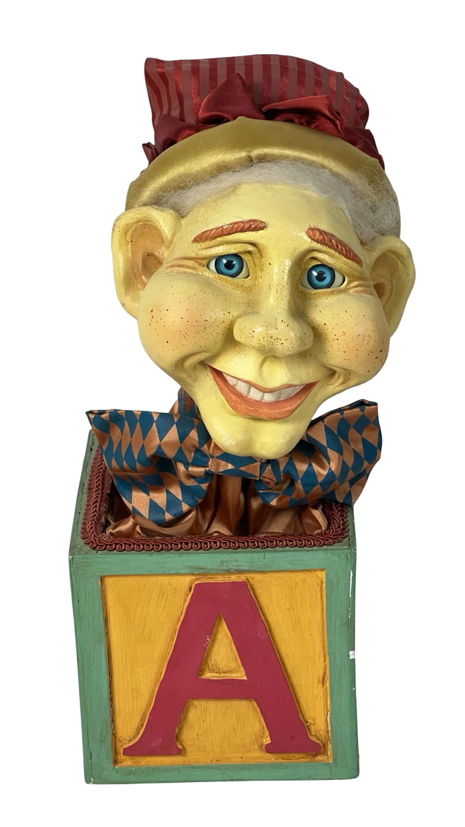 Whimsical Jack-in-the-Box Style Music Box Figure (1 of 4)