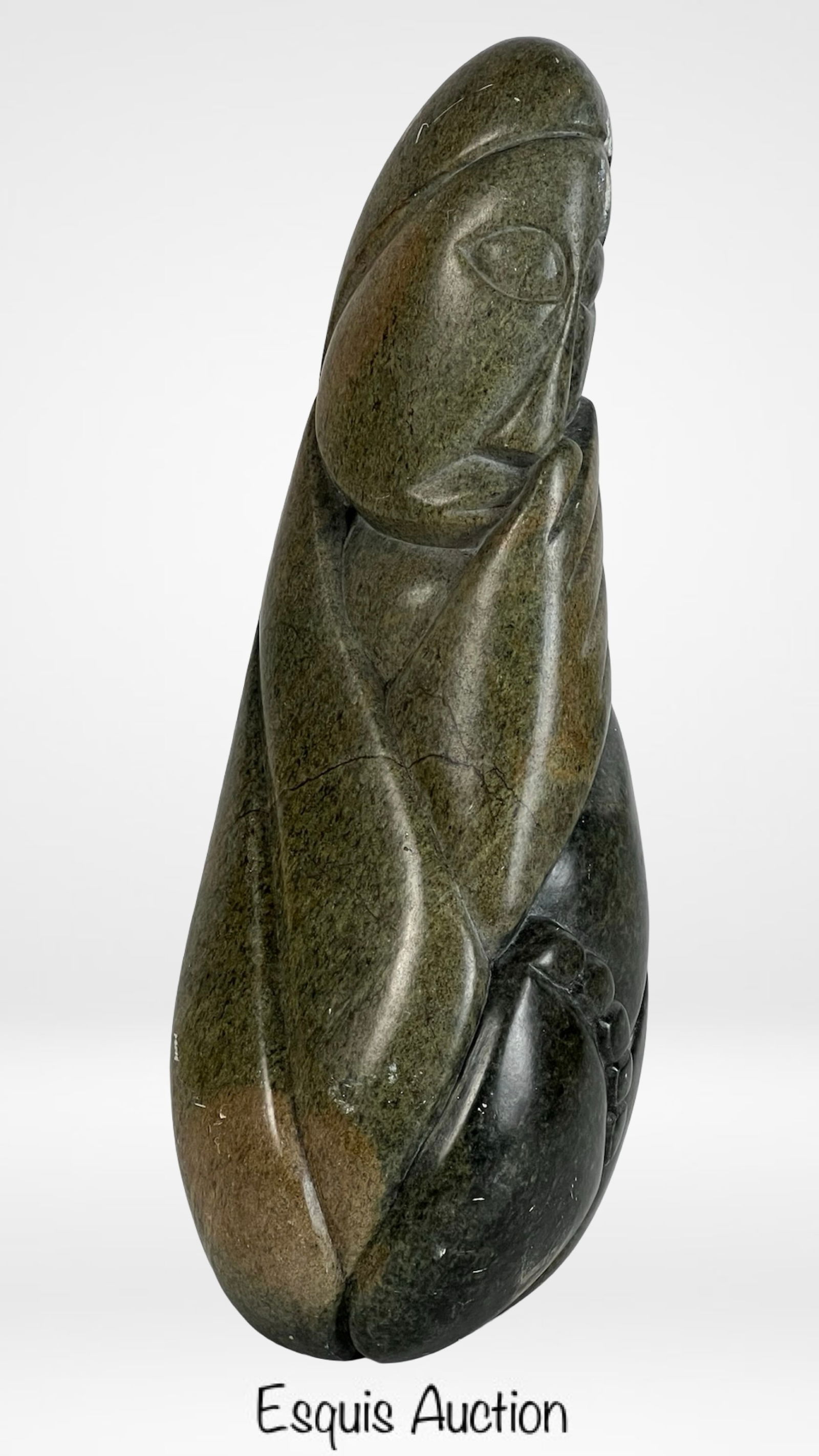 Carved Shona Stone Sculpture by P. Perez (1 of 4)