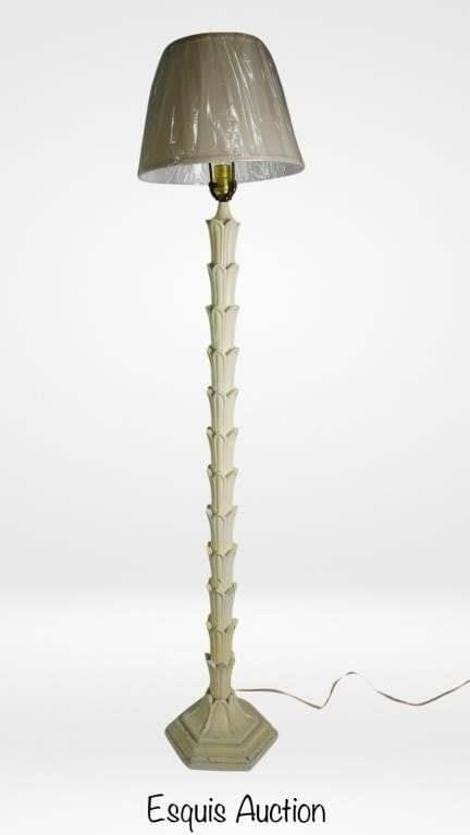 Serge Roche Style Palm Frond Floor Lamp (1 of 3)