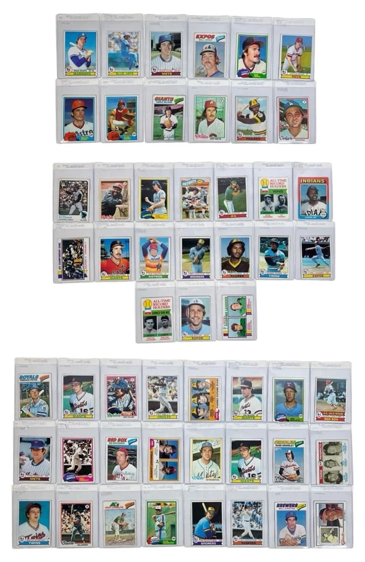 Vintage Baseball Trading Cards- 1970s-1980s Stars (1 of 4)