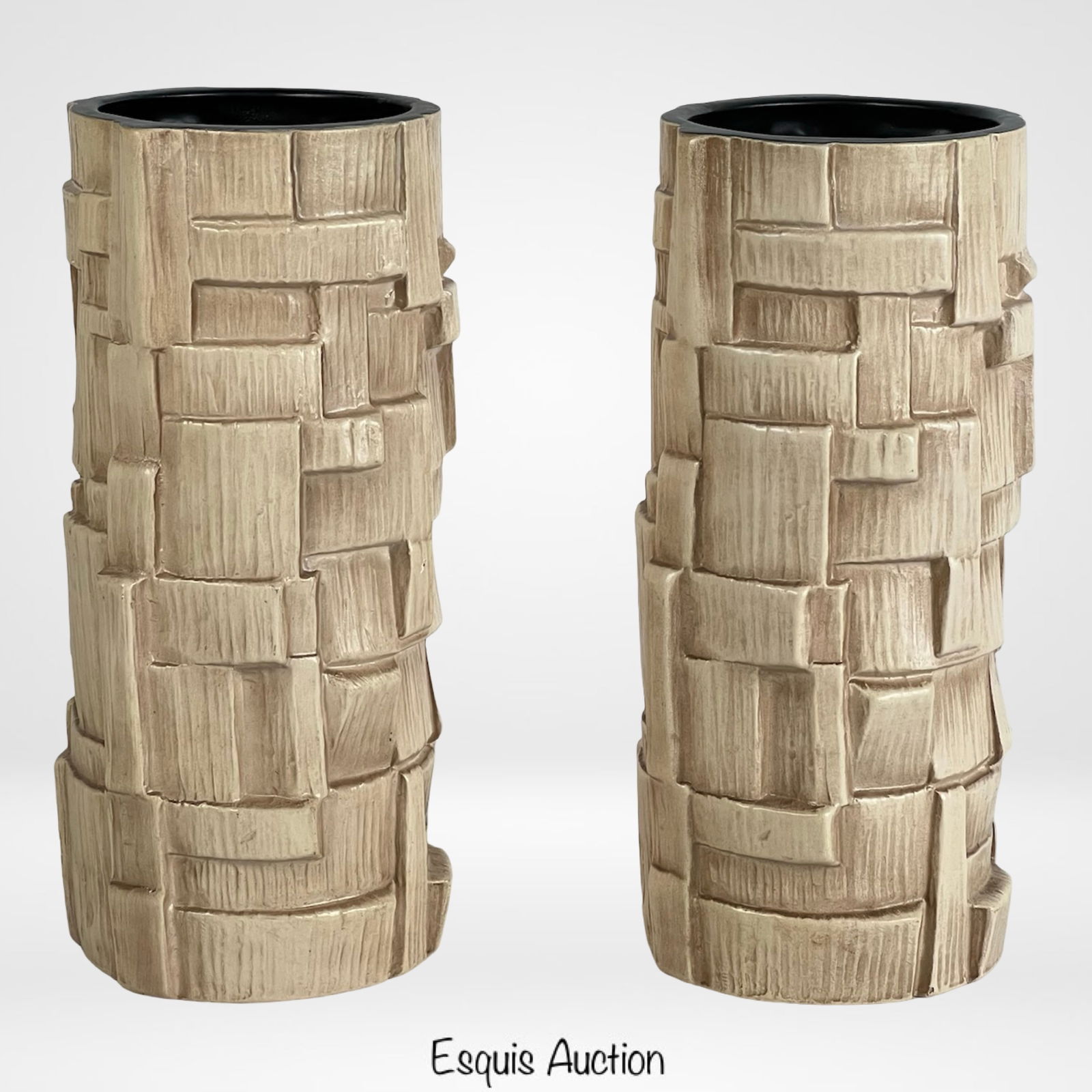 Pair of MCM Royal Haeger Pottery Vases (1 of 3)