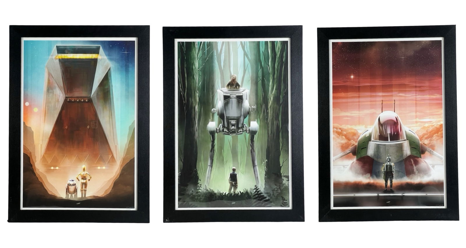 Andy Fairhurst Star Wars: Perspectives LE Triptych (1 of 5)
