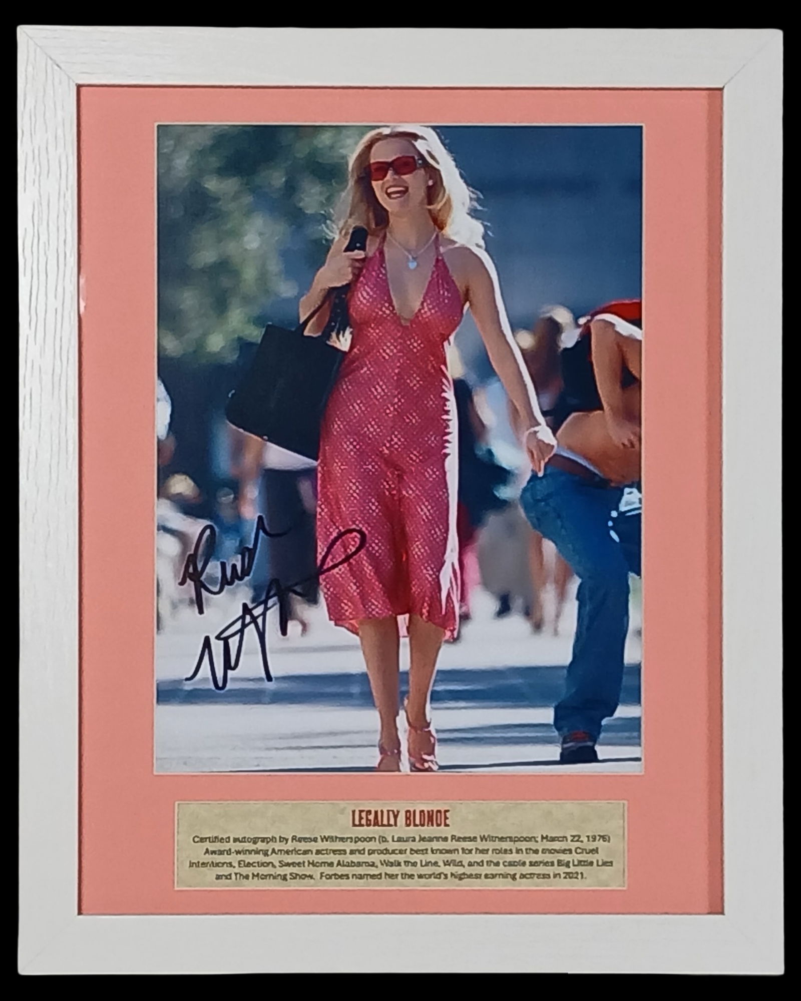 Reese Witherspoon Signed Legally Blonde Photograph (1 of 3)