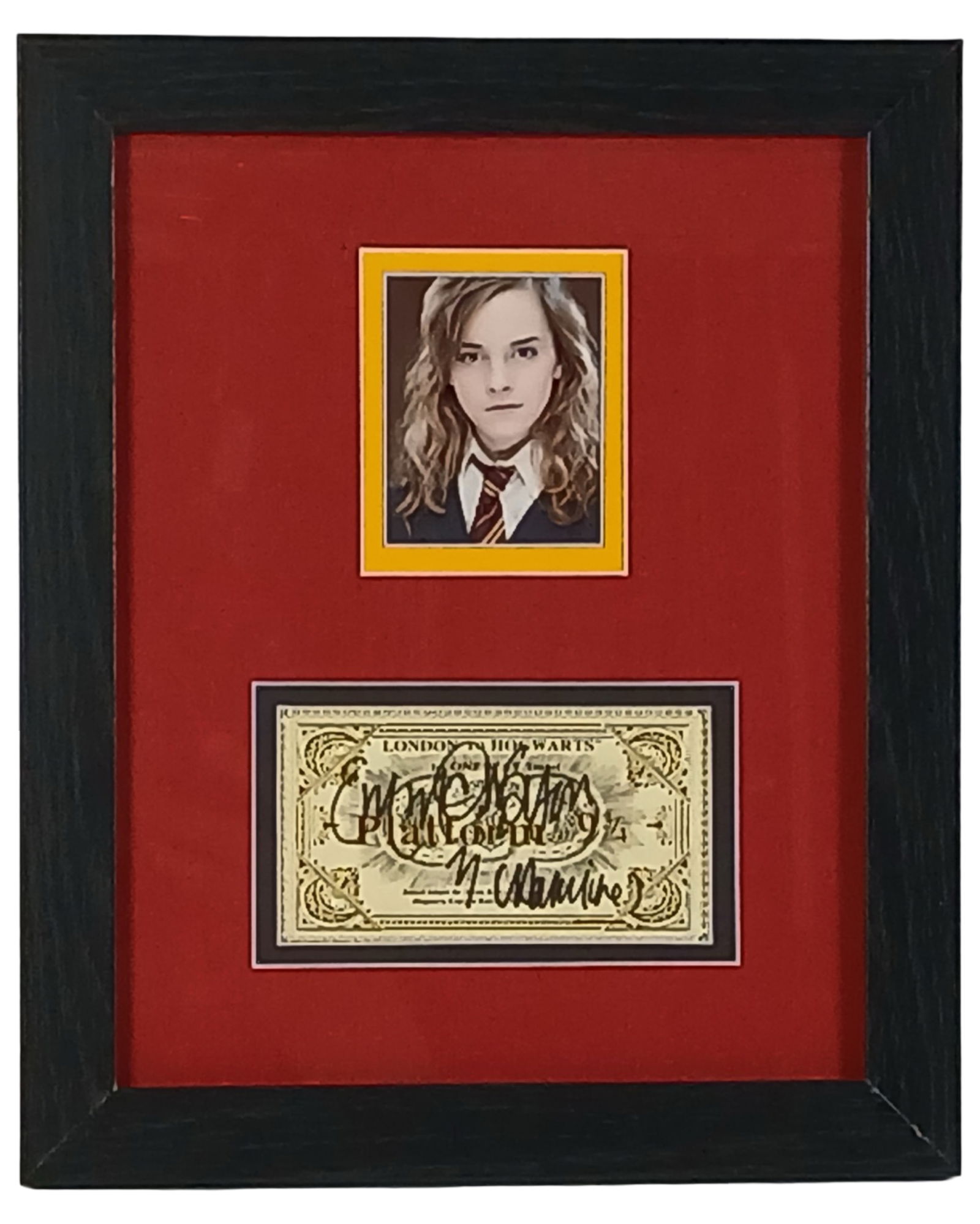 Harry Potter- Emma Watson Signed Ticket (1 of 3)