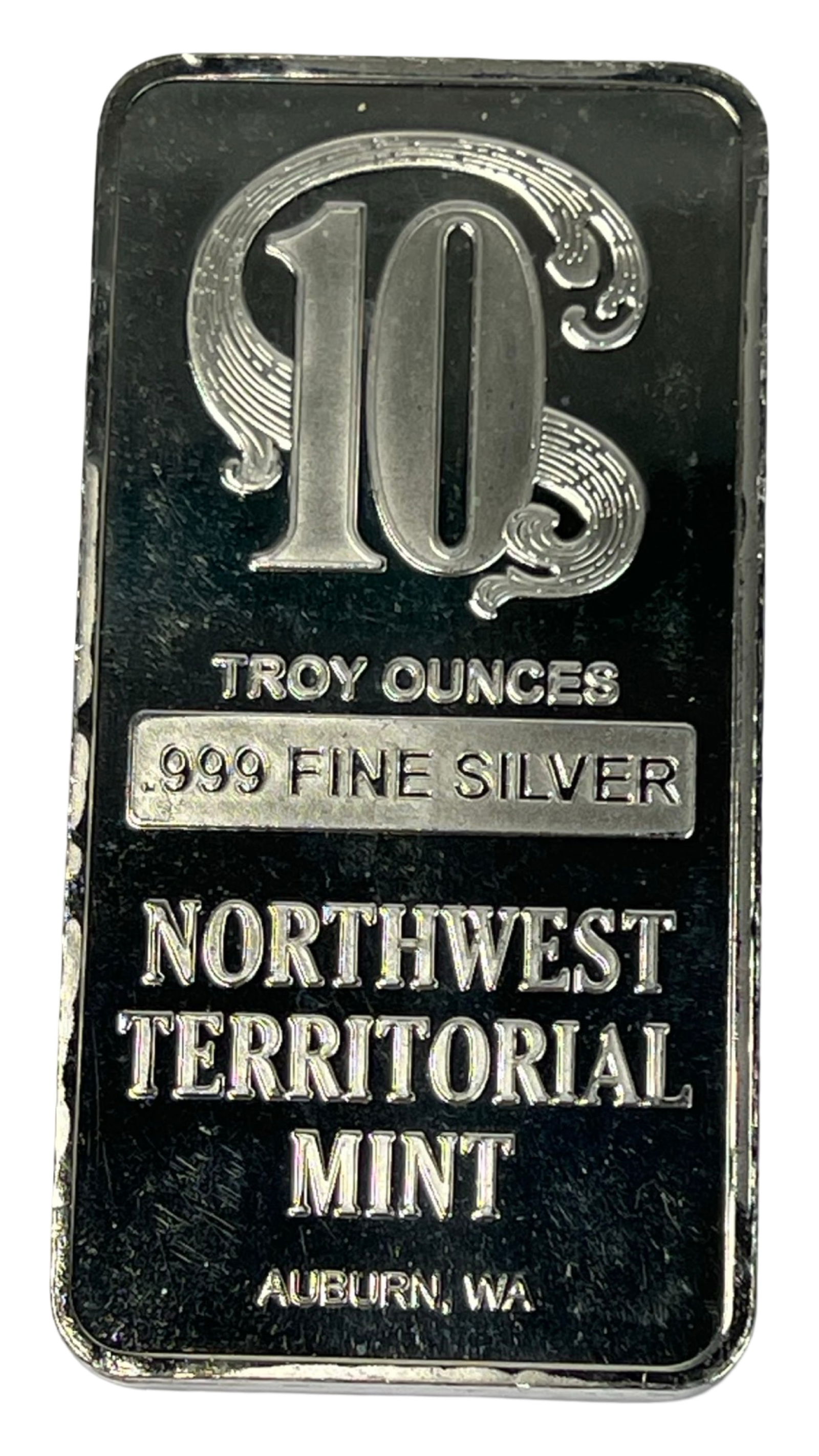 Northwest Territorial Mint 10 oz .999 Silver Bar (1 of 2)