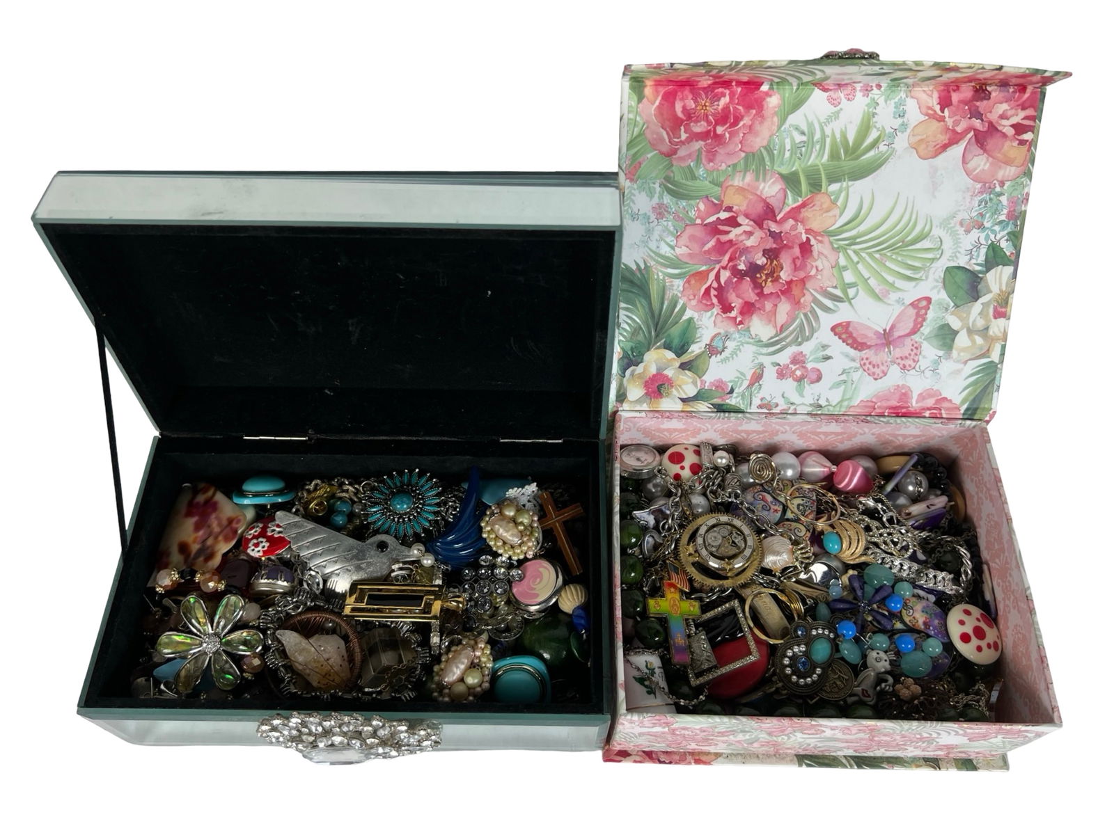 2 Vintage Boxes full of Unsearched Costume Jewelry (1 of 4)