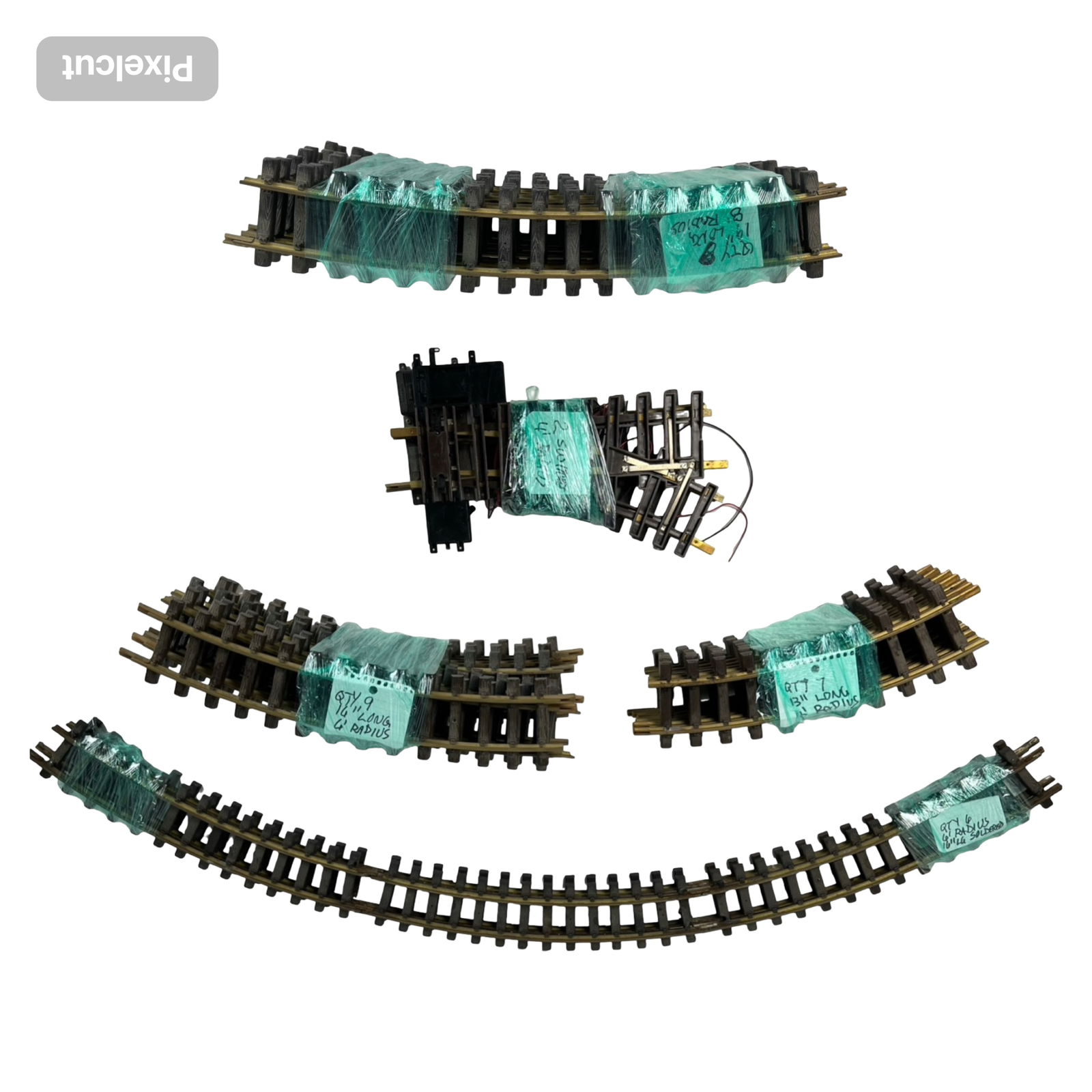 LGB G Scale Train Track Lot - Assorted Curves & Sw (1 of 6)