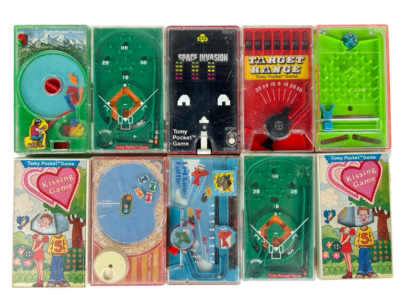 Vintage Tomy Pocket Handheld Games from 1970's (1 of 2)