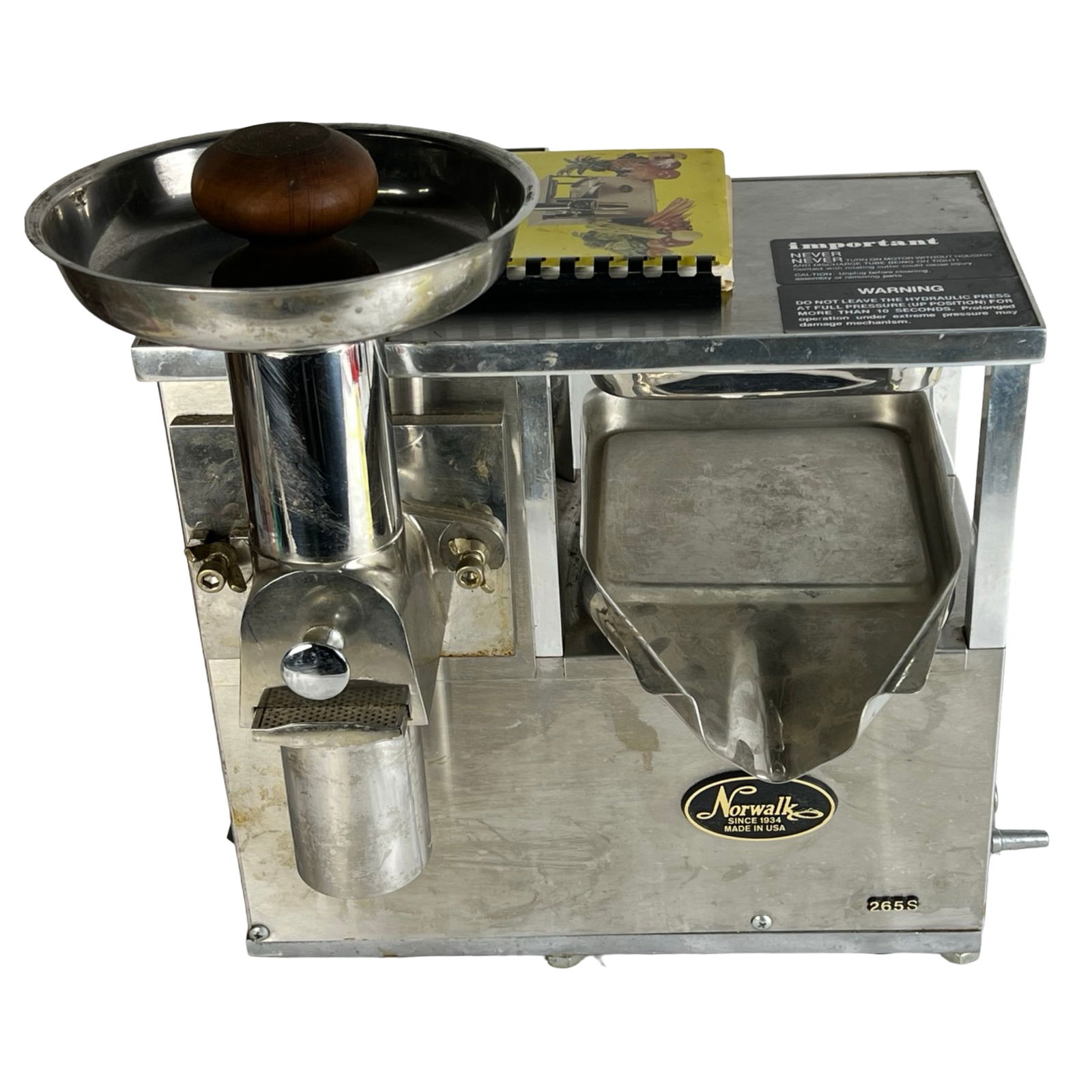 Norwalk Industrial Hydraulic Press Juicer Machine (1 of 5)