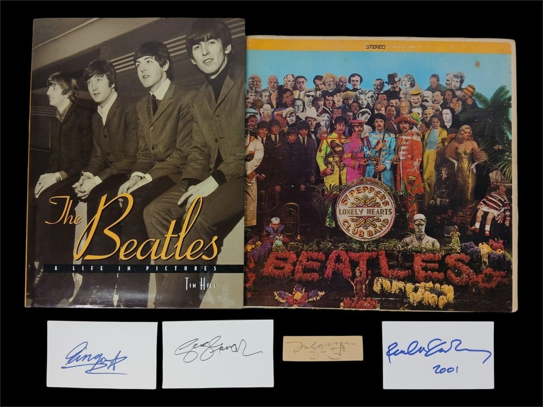 The Beatles Autographs Lennon McCartney Harrison S (1 of 5)