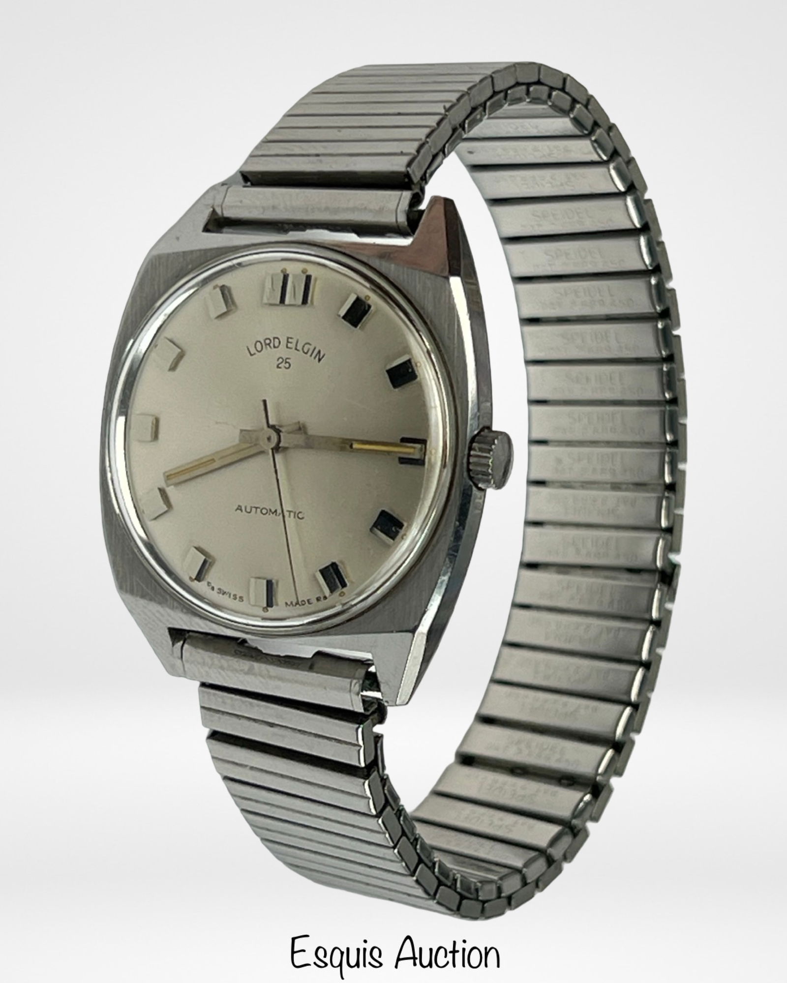 Vintage Lord Elgin 25 Automatic Men's Wrist Watch (1 of 3)