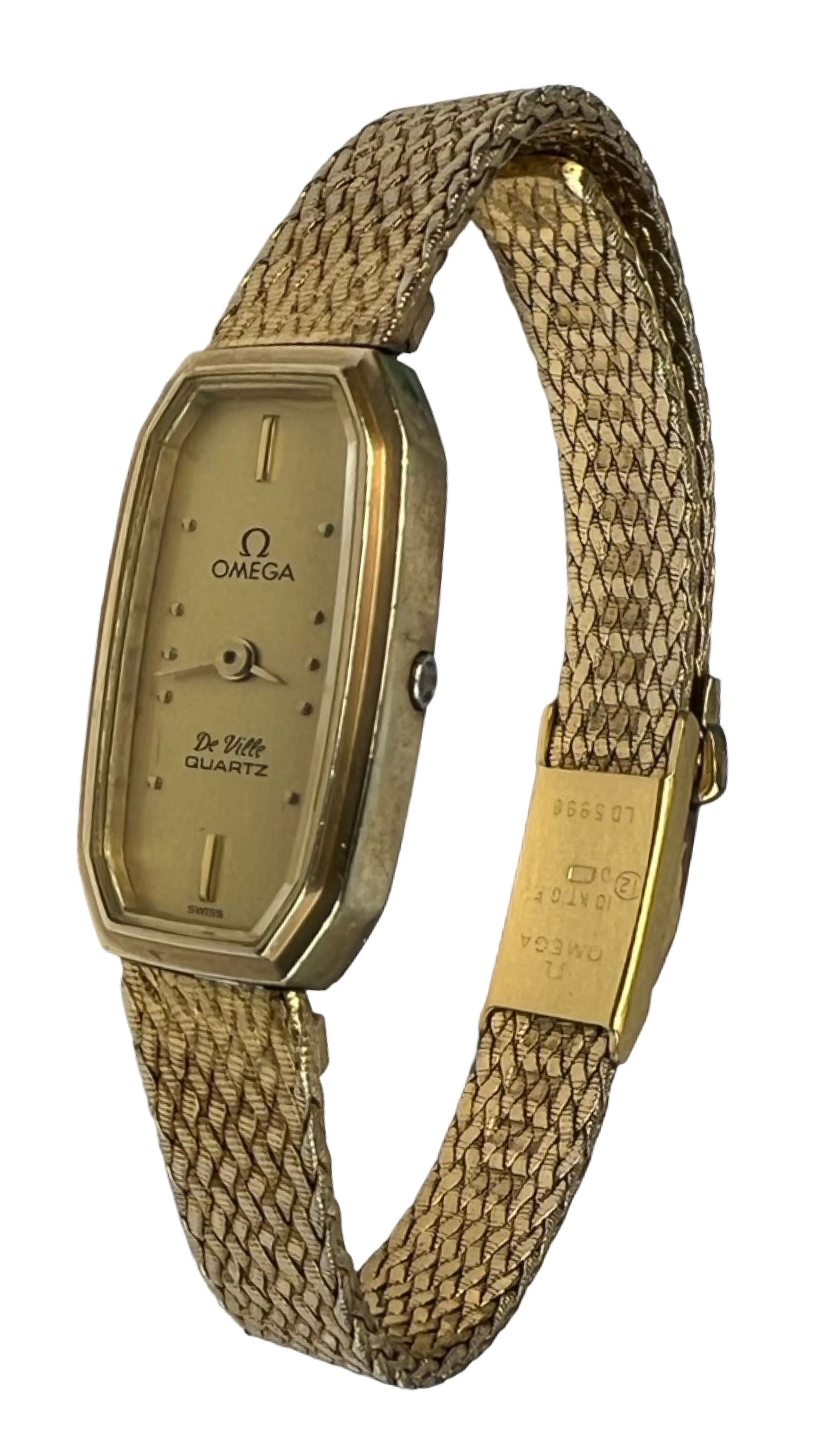 Vintage Omega De Ville Ladies 10k GF Wrist Watch (1 of 4)