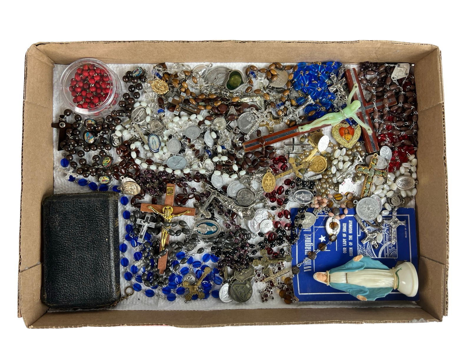 Religious Jewelry- Rosaries, Crosses, Medallions (1 of 4)