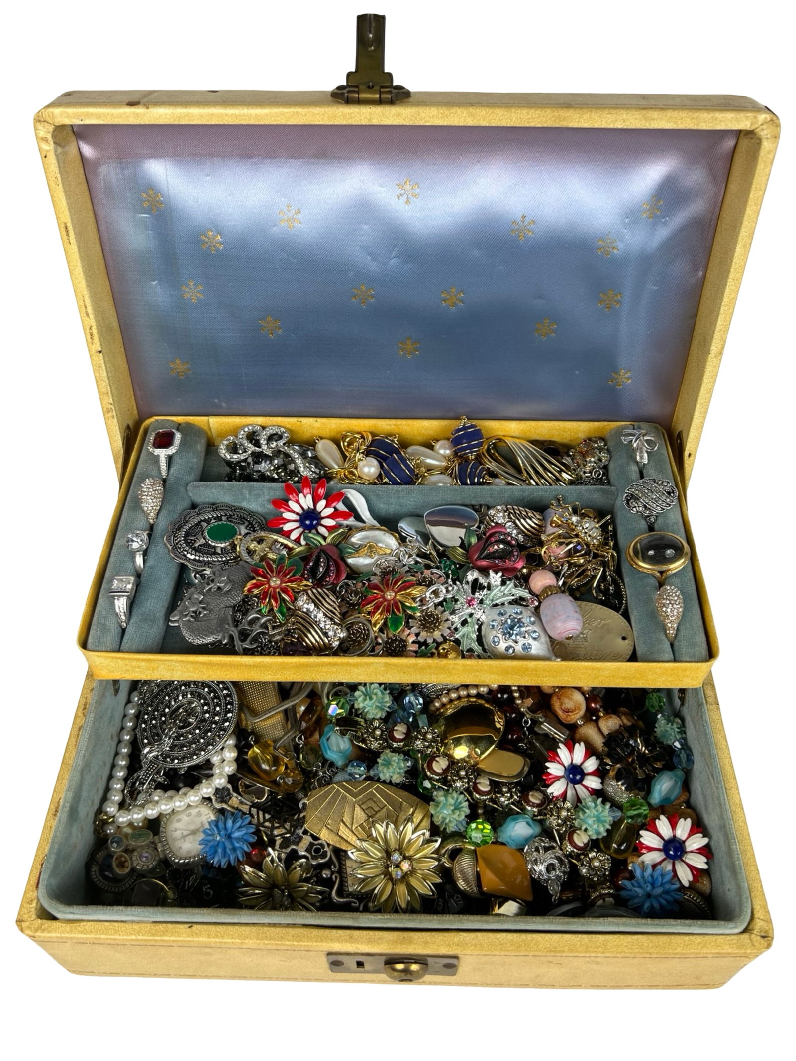 Vintage Jewelry Box Full of Unsearched Treasures (1 of 5)