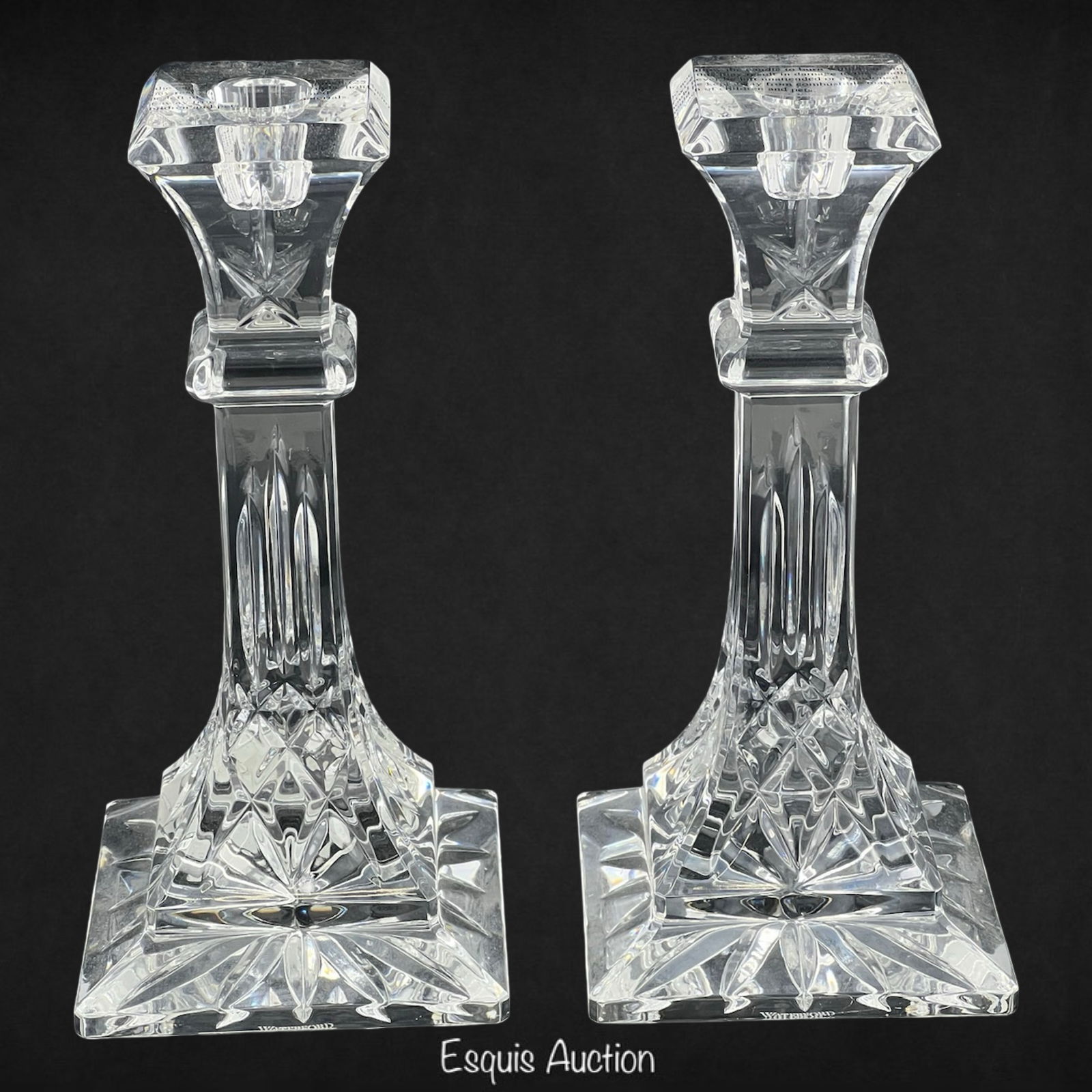 Waterford Crystal Lismore 8" Candlestick Holders (1 of 5)