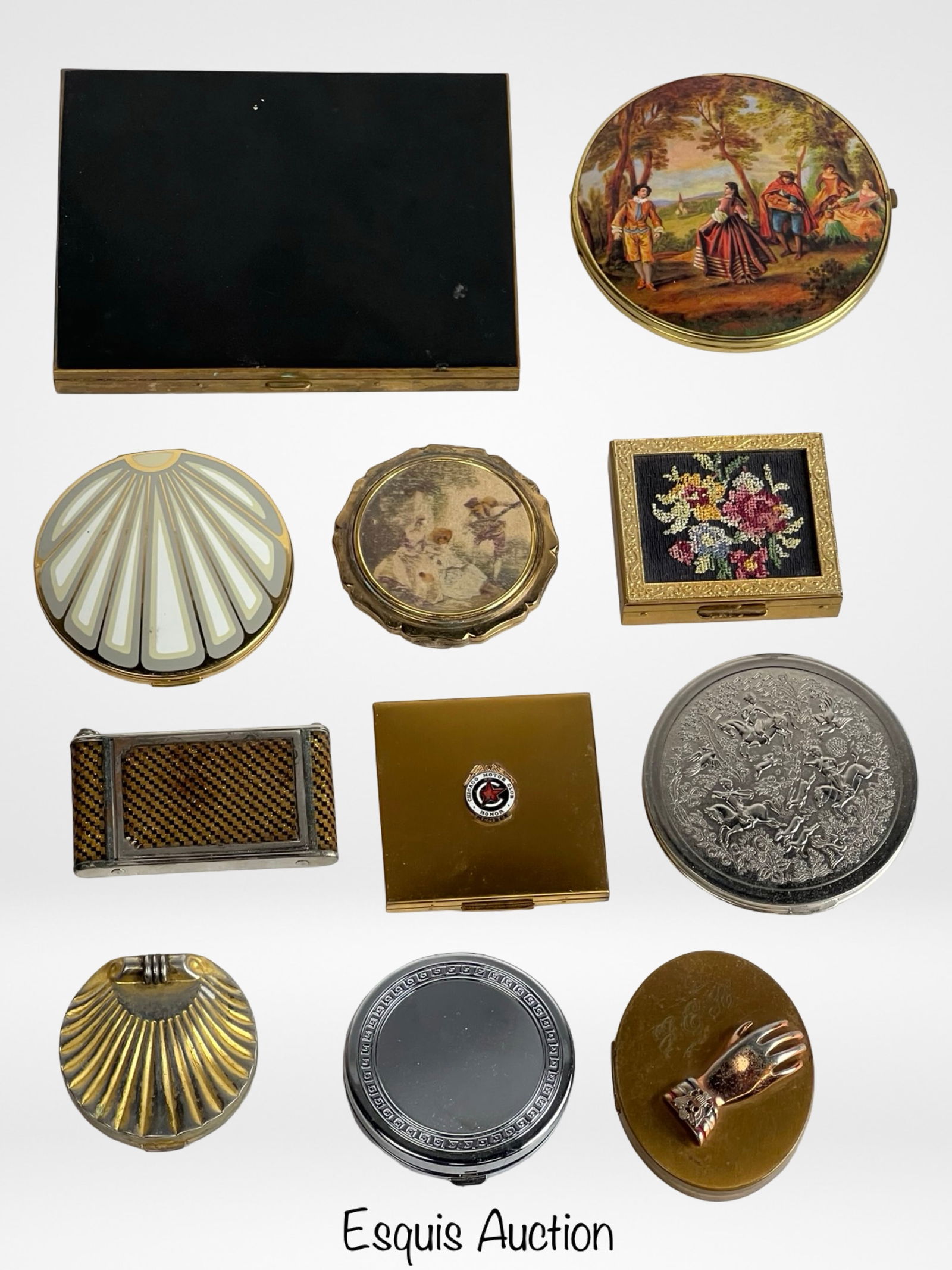 Collection of Vintage Ladies Powder Compacts (1 of 7)