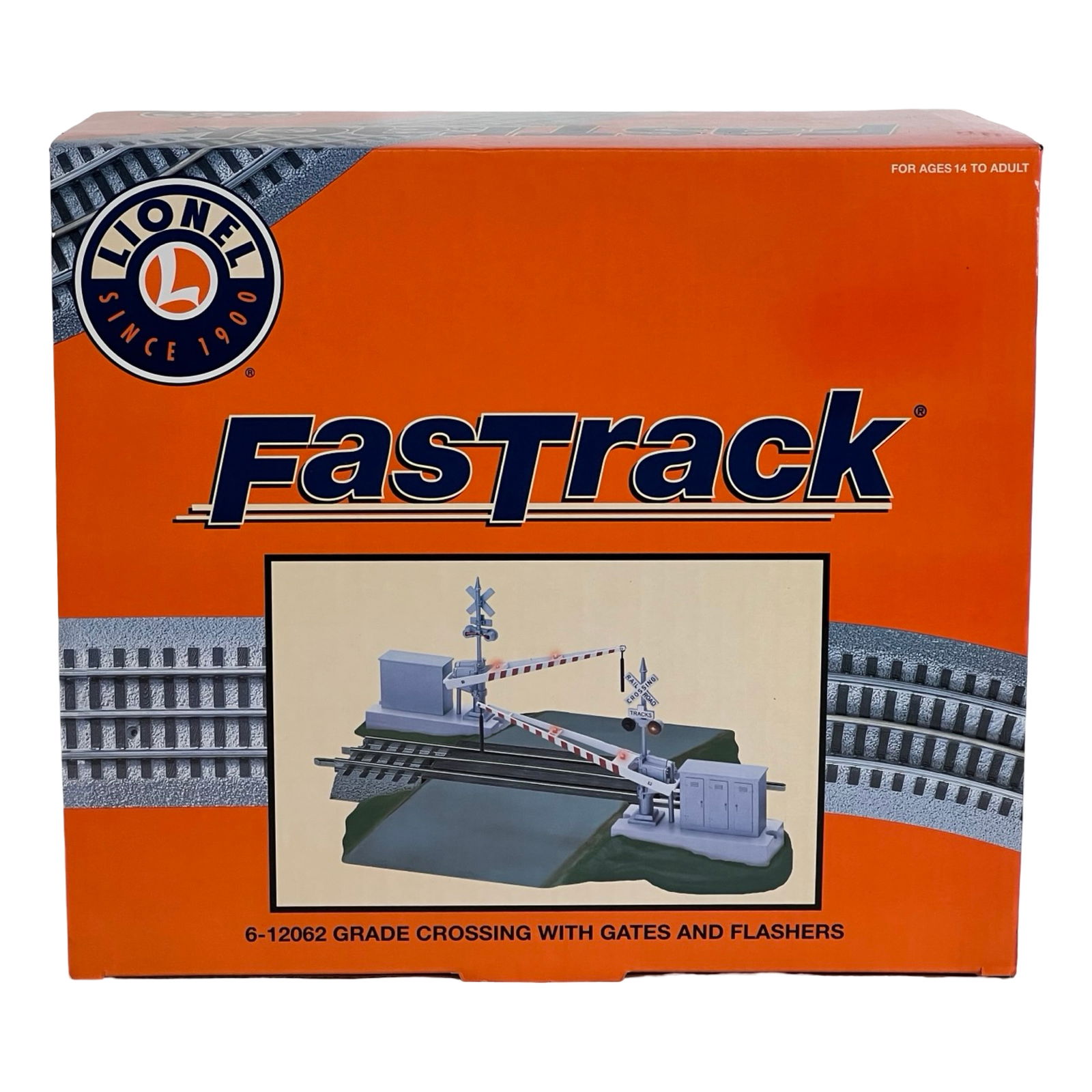 Lionel FasTrack Grade Crossing w/ Gates & Flashers (1 of 2)
