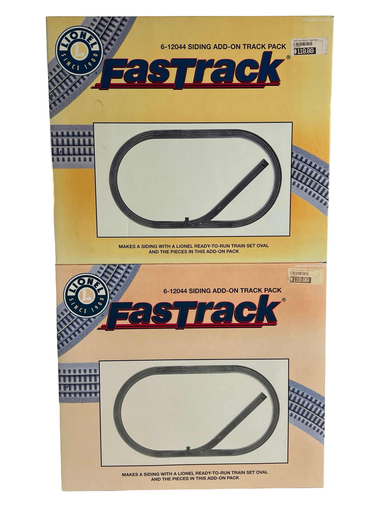 2 Lionel FasTrack Siding Add-On Track Packs- New (1 of 2)