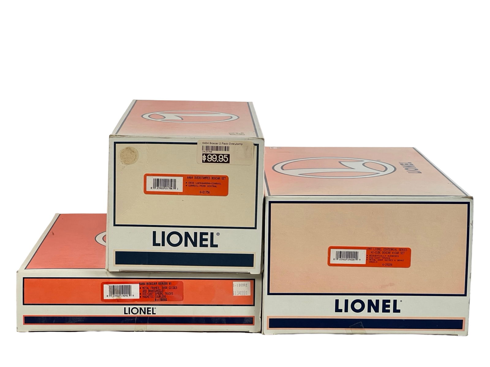 Lionel Train Boxcar Sets - Lot of 3- New (1 of 3)